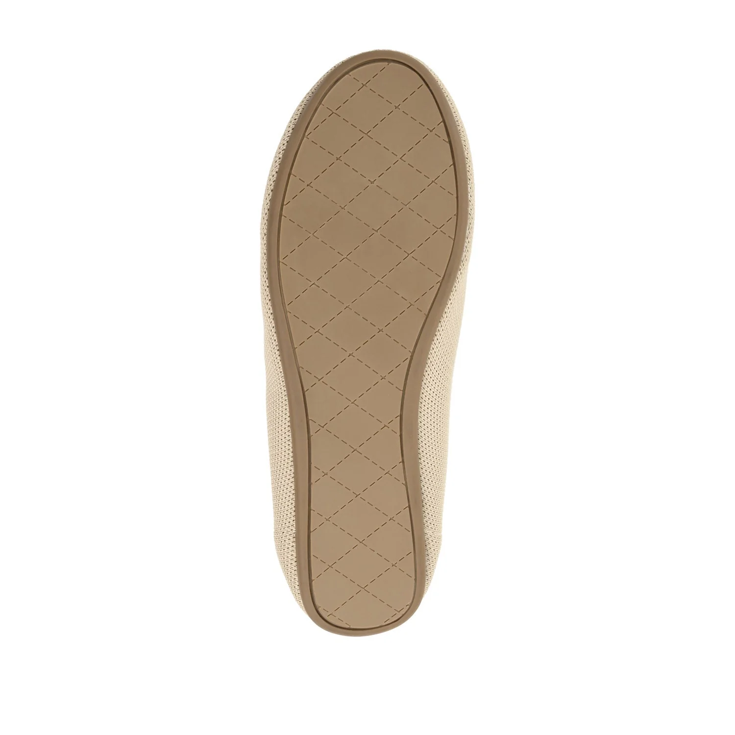 JERSIE KNIT BALLET FLATS IN WIDE - Taupe - Image 8