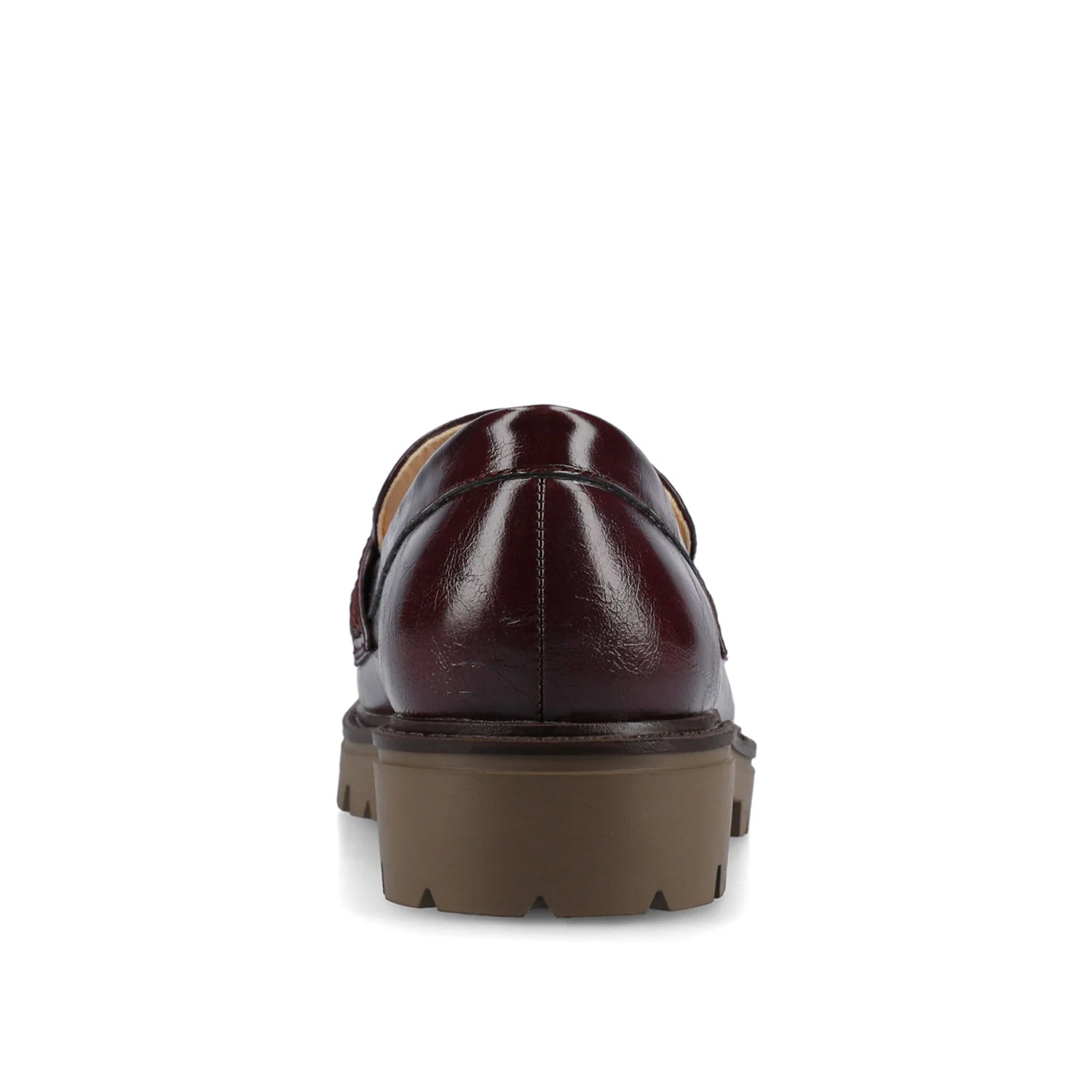 JESSAMEY LOAFER FLAT - Oxblood Patent - Image 6