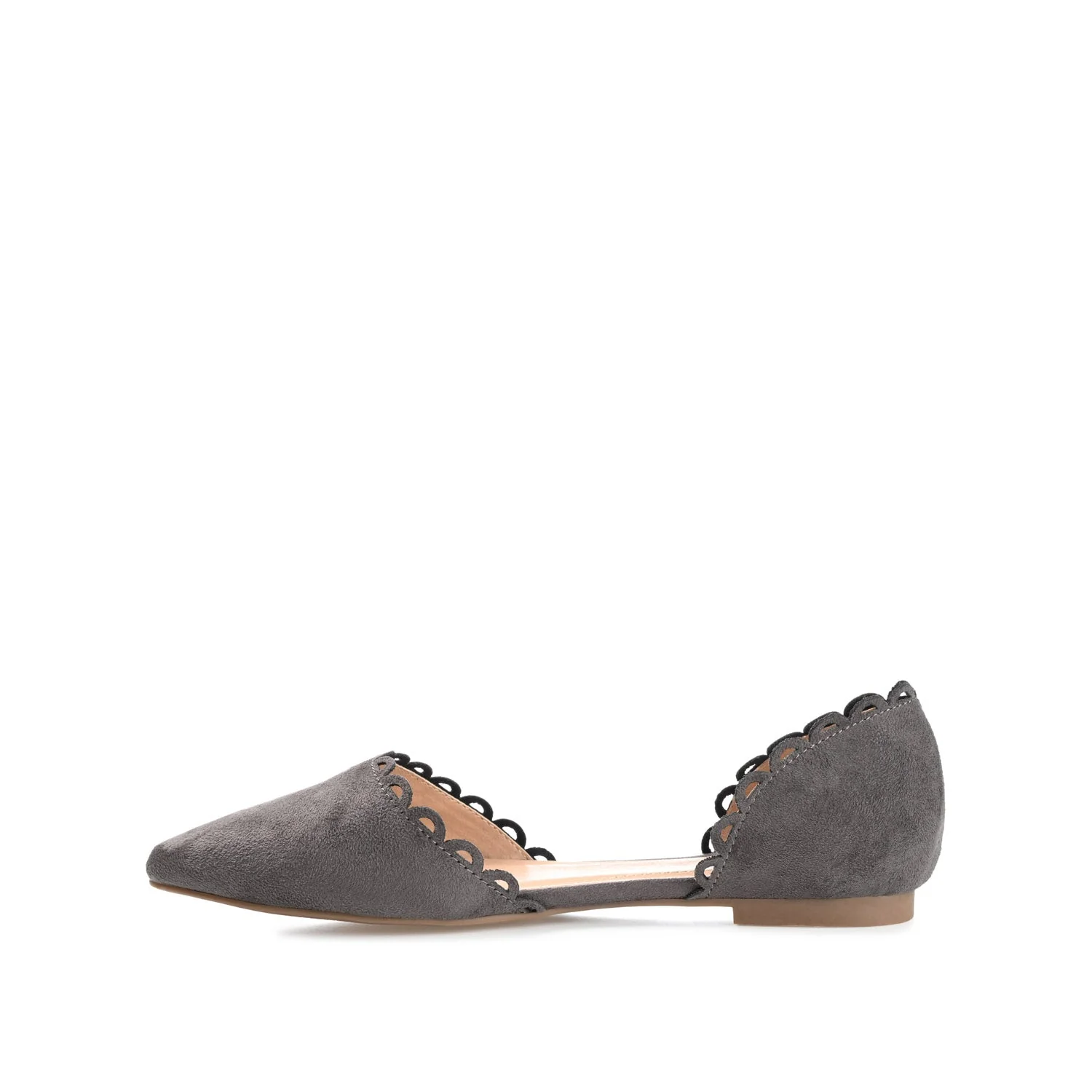 JEZLIN D'ORSAY FLATS IN WIDE - Grey - Image 3