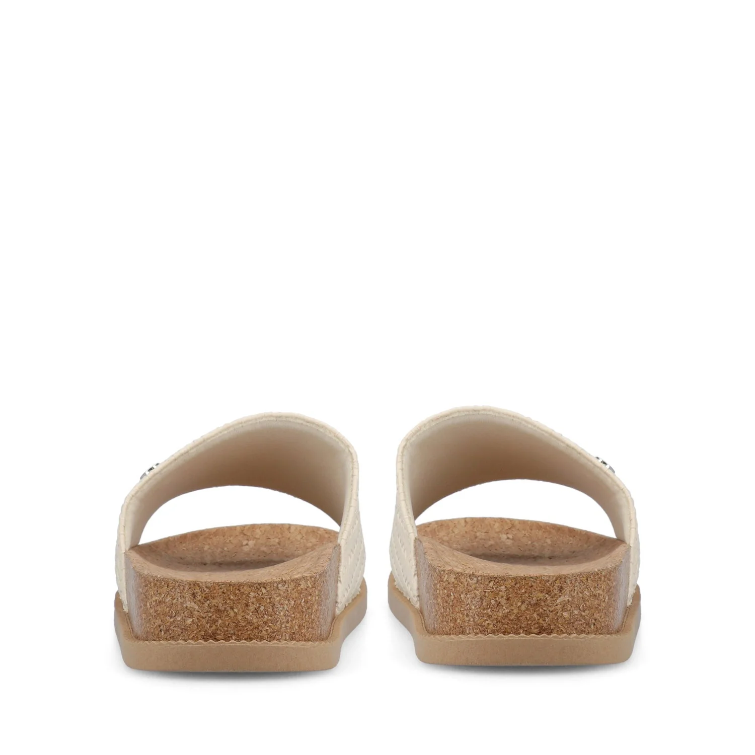 SHEENA SLIP ON BEACH SANDALS - Beige - Image 2