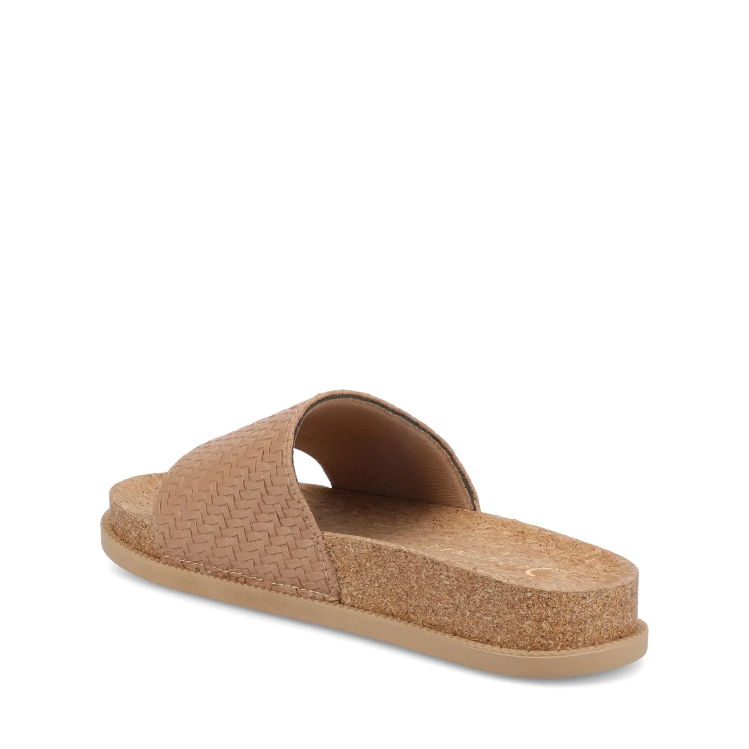 SHEENA SLIP ON BEACH SANDALS - Brown - Image 4