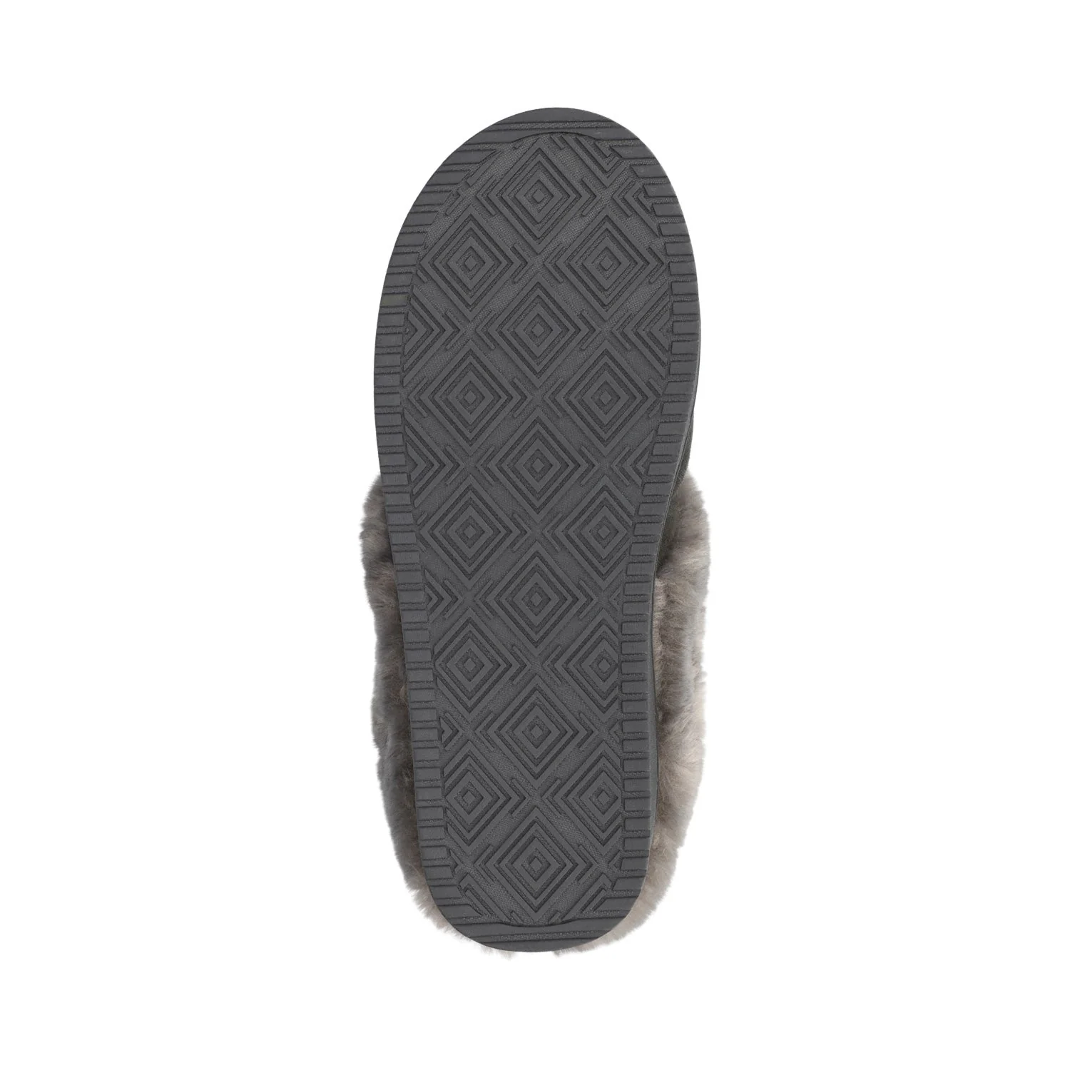 BLAIR SLIPPERS IN FAUX SUEDE - Charcoal Faux Suede - Image 5