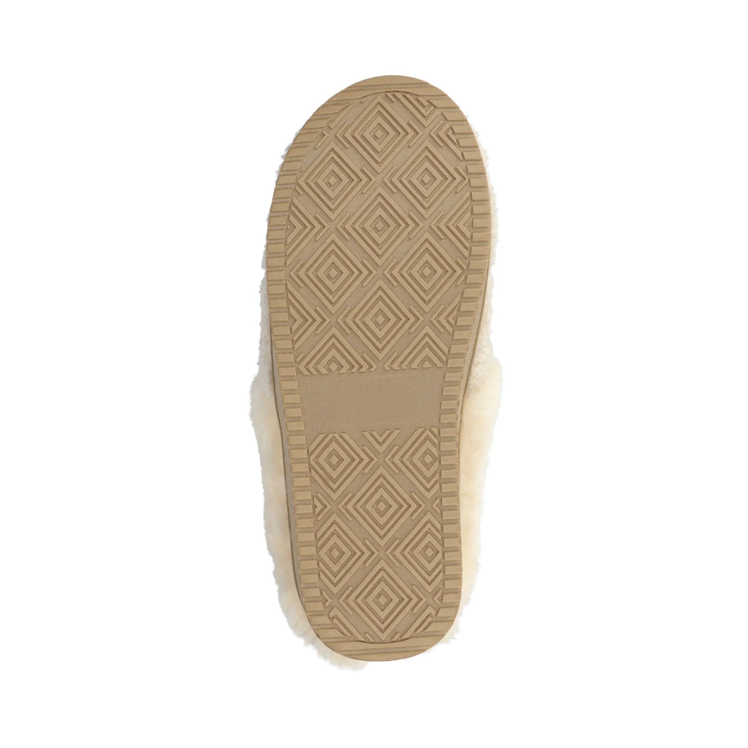BLAIR SLIPPERS IN FAUX SUEDE - Natural Shearling - Image 5