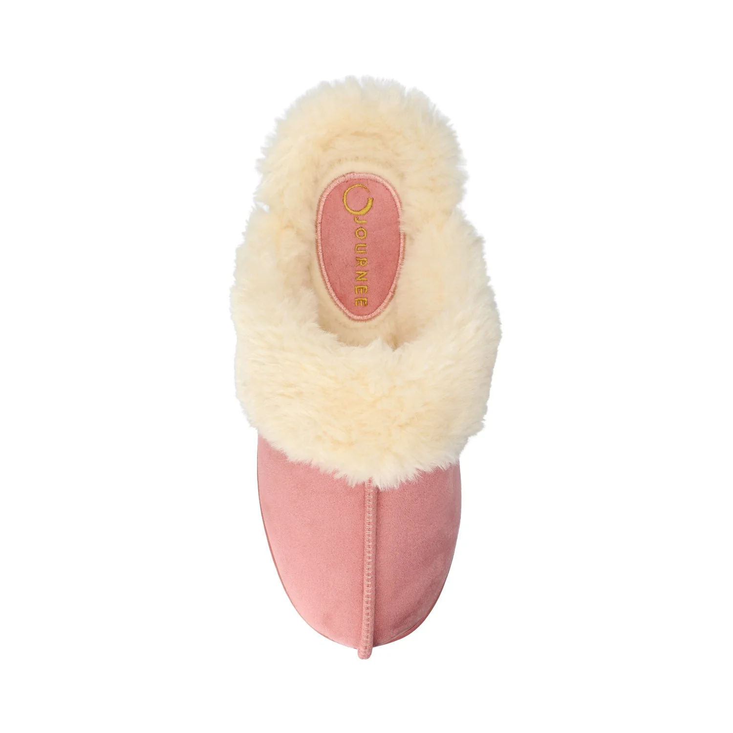 KALLI SLIPPERS IN FAUX SUEDE - Hot Pink Faux Suede - Image 4