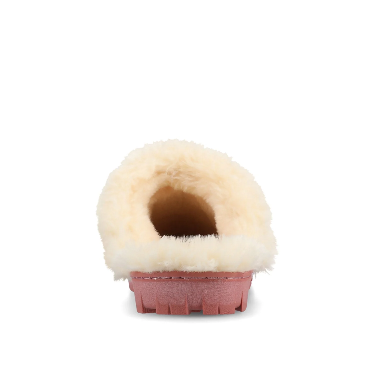 KALLI SLIPPERS IN FAUX SUEDE - Hot Pink Faux Suede - Image 6