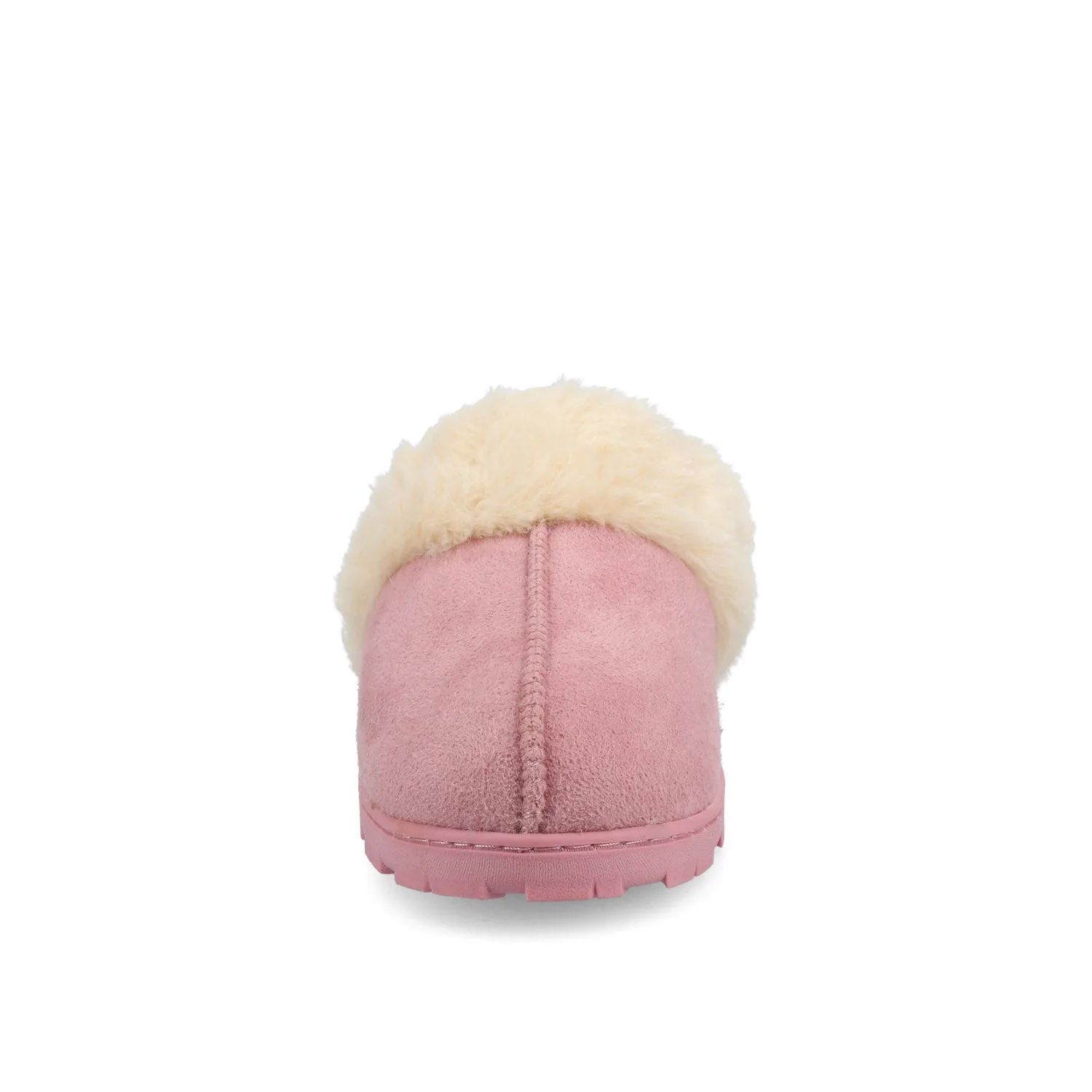 KALLI SLIPPERS IN FAUX SUEDE - Pink Faux Suede - Image 5