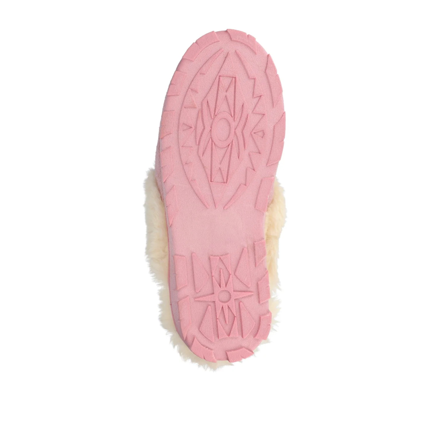 KALLI SLIPPERS IN FAUX SUEDE - Pink Faux Suede - Image 8