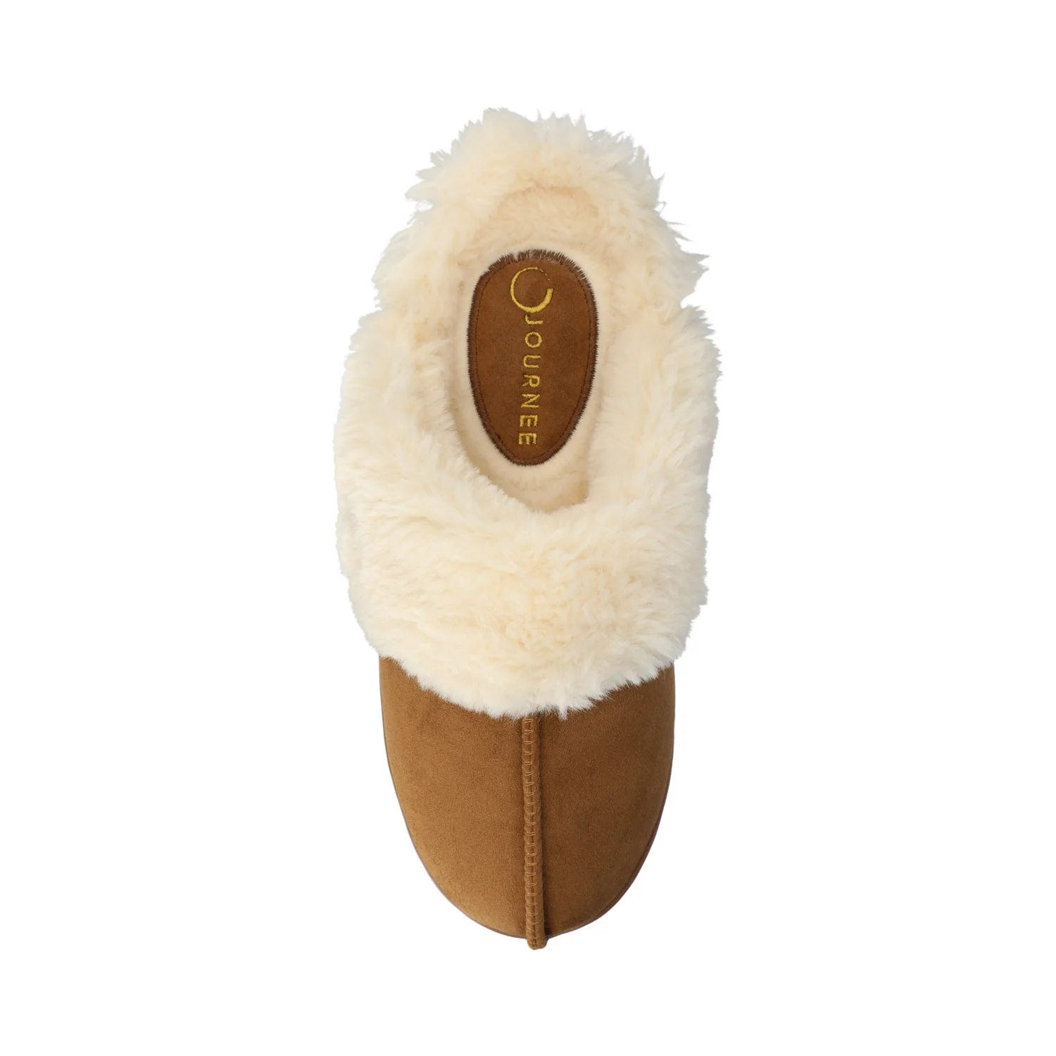 KALLI SLIPPERS IN FAUX SUEDE - Tan Faux Suede - Image 4