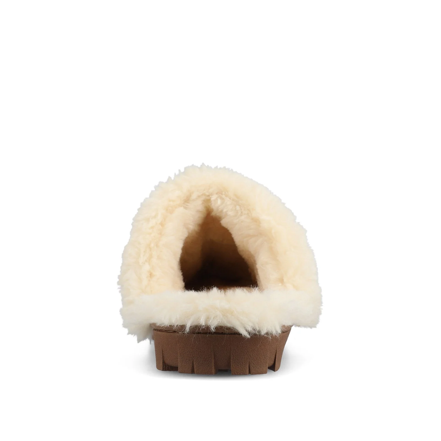 KALLI SLIPPERS IN FAUX SUEDE - Tan Faux Suede - Image 6