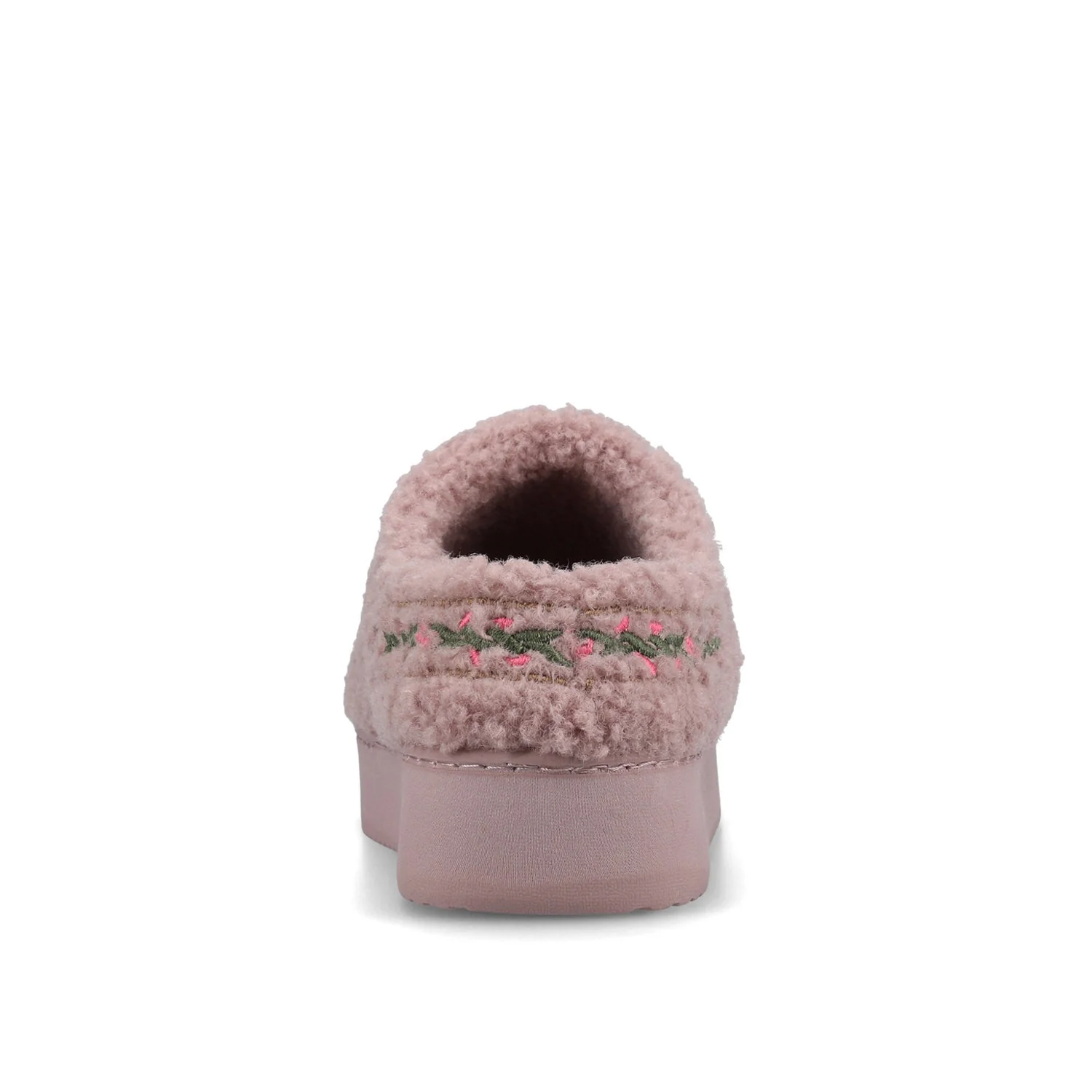 PALLMER SLIPPERS IN FAUX SHEARLING - Lilac Fleece - Image 7