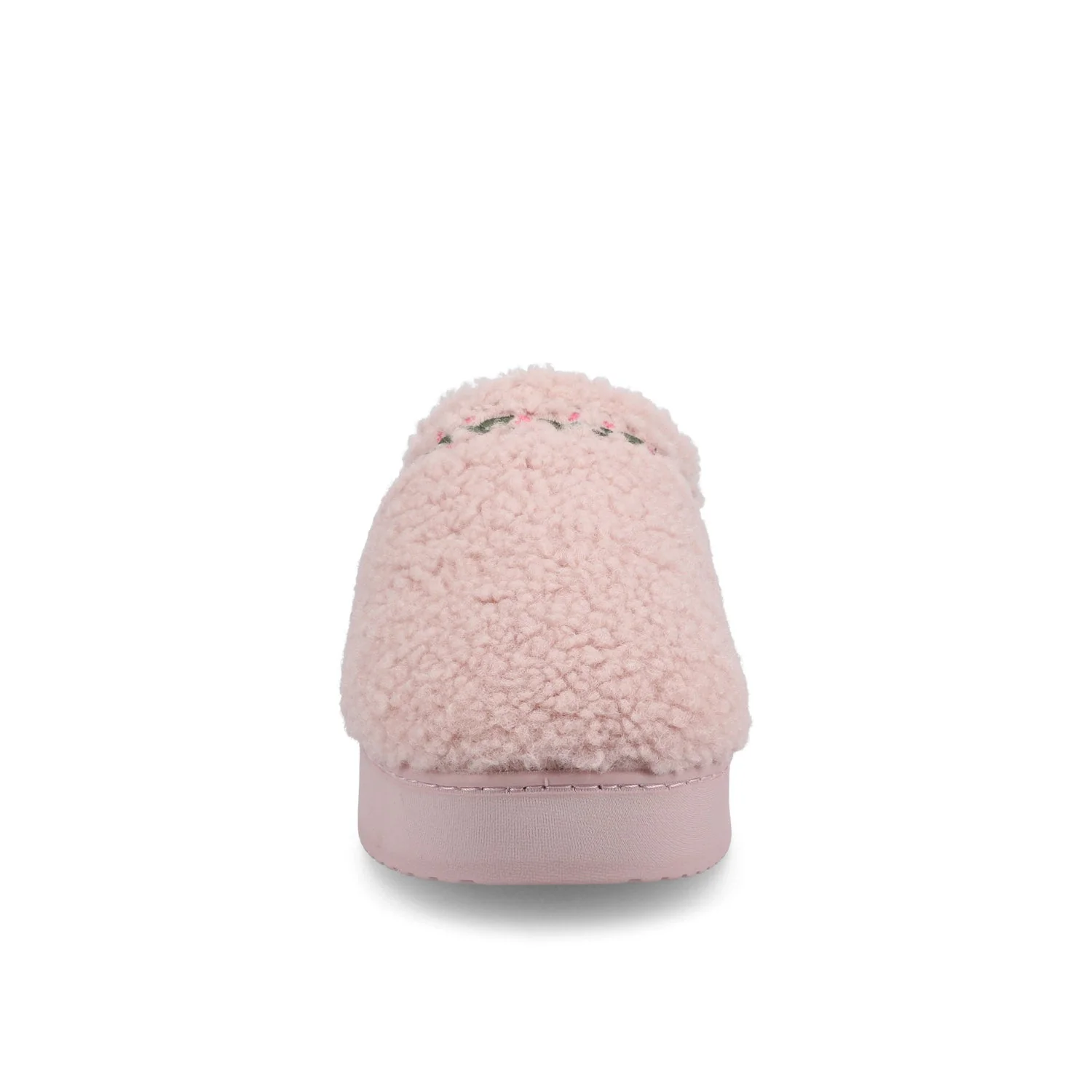 PALLMER SLIPPERS IN FAUX SHEARLING - Rose Fleece - Image 5