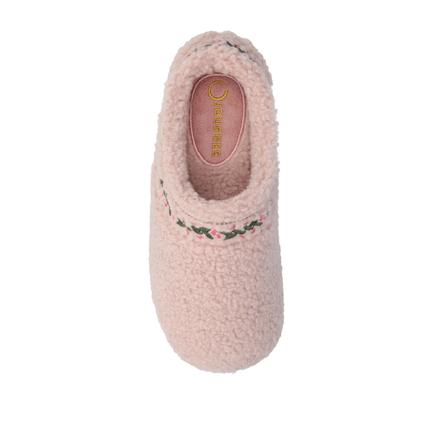 PALLMER SLIPPERS IN FAUX SHEARLING - Rose Fleece - Image 6