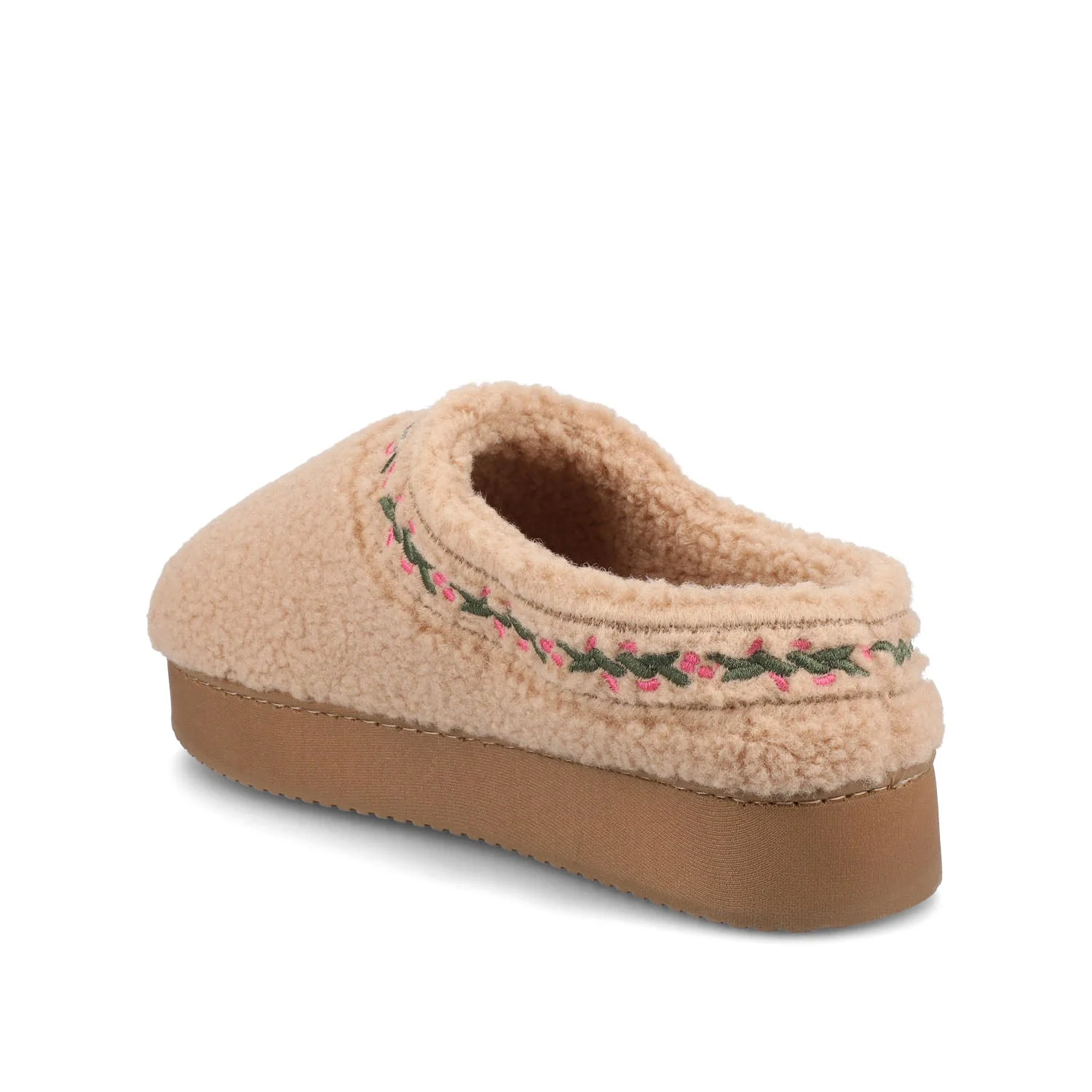 PALLMER SLIPPERS IN FAUX SHEARLING - Tan Fleece - Image 5