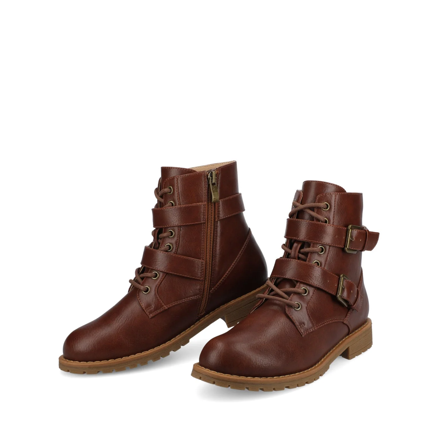 JULIAH ANKLE BOOTS - Cognac - Image 2