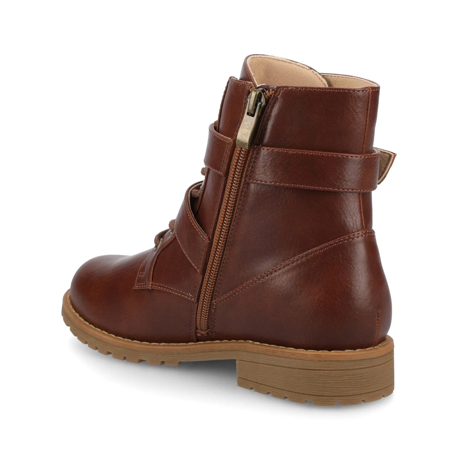 JULIAH ANKLE BOOTS - Cognac - Image 4
