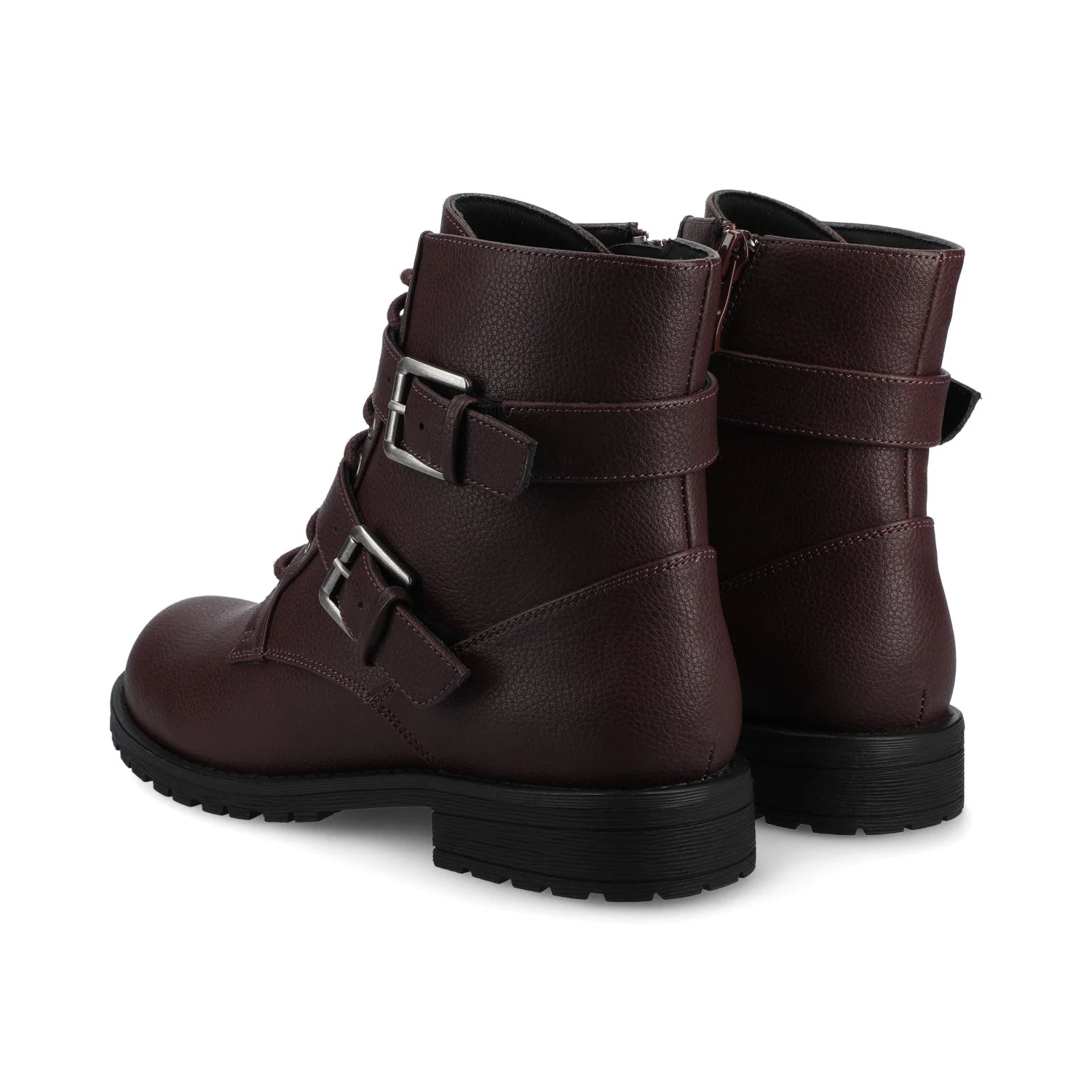 JULIAH ANKLE BOOTS - Oxblood Nubuck - Image 3