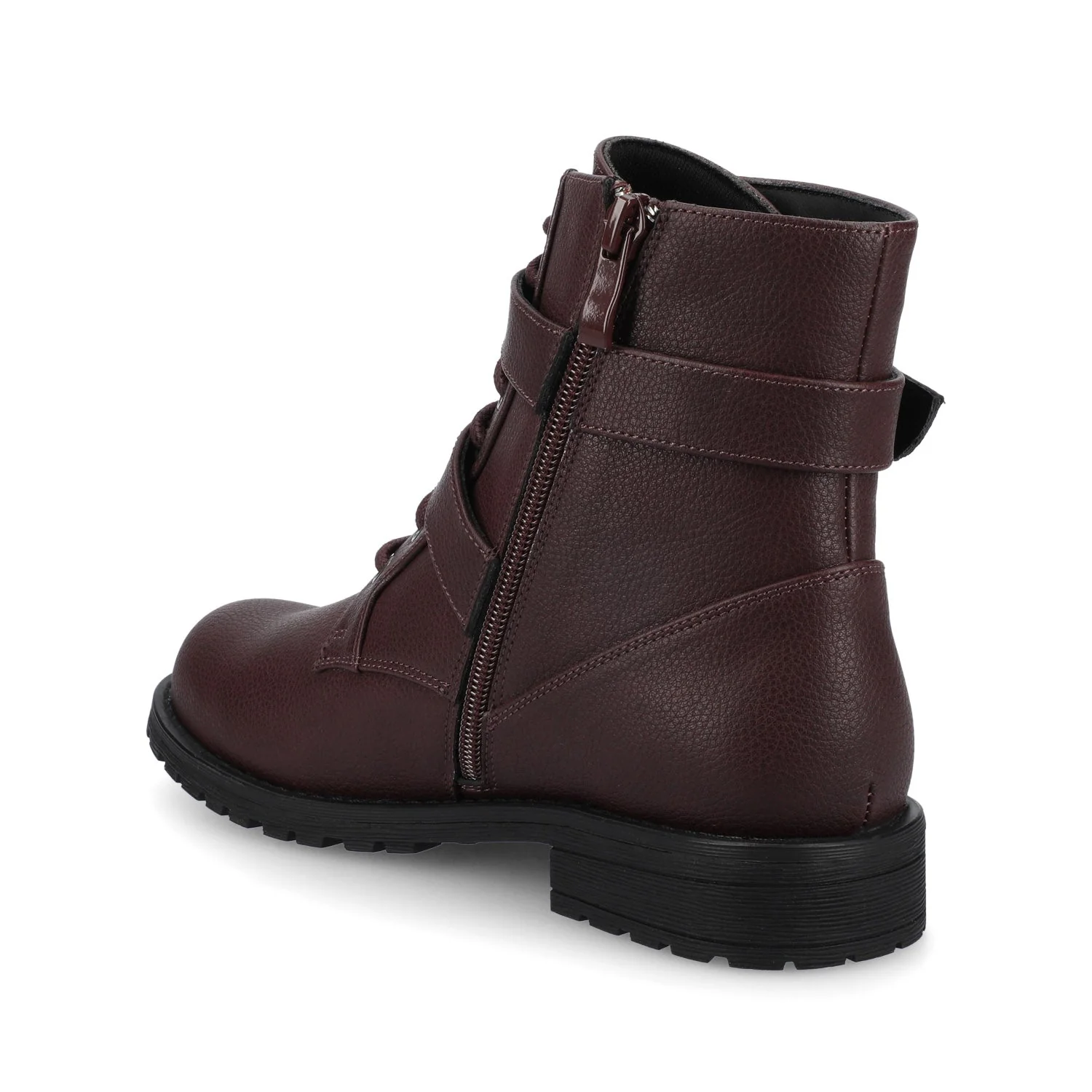 JULIAH ANKLE BOOTS - Oxblood Nubuck - Image 4