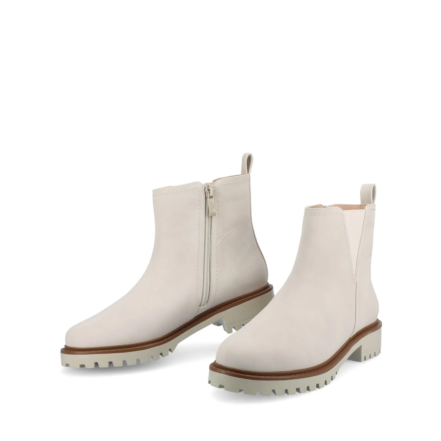 JUNNAH CHELSEA BOOTS - Bone - Image 3