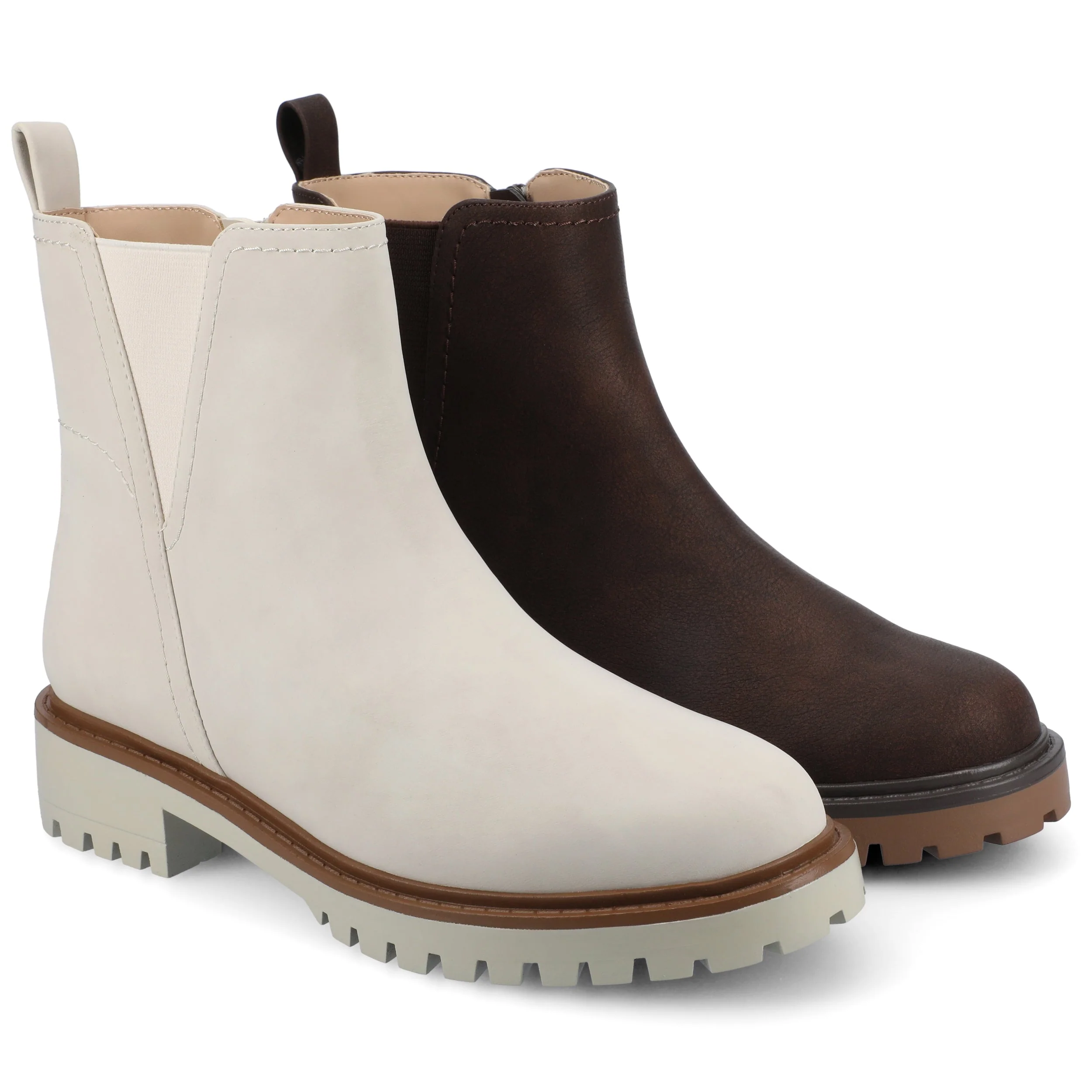 JUNNAH CHELSEA BOOTS - Bone - Image 7
