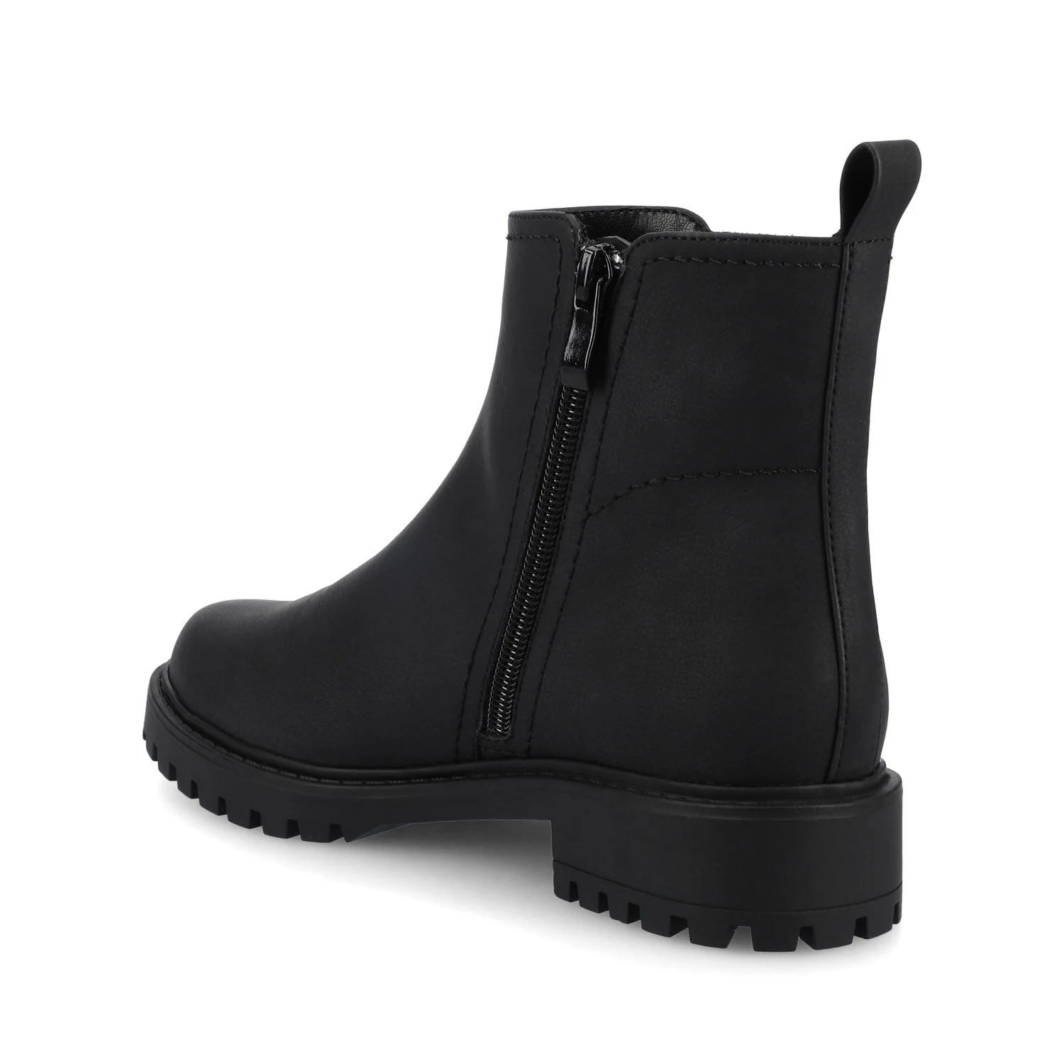 JUNNAH CHELSEA BOOTS IN WIDE - Vintage Black - Image 4