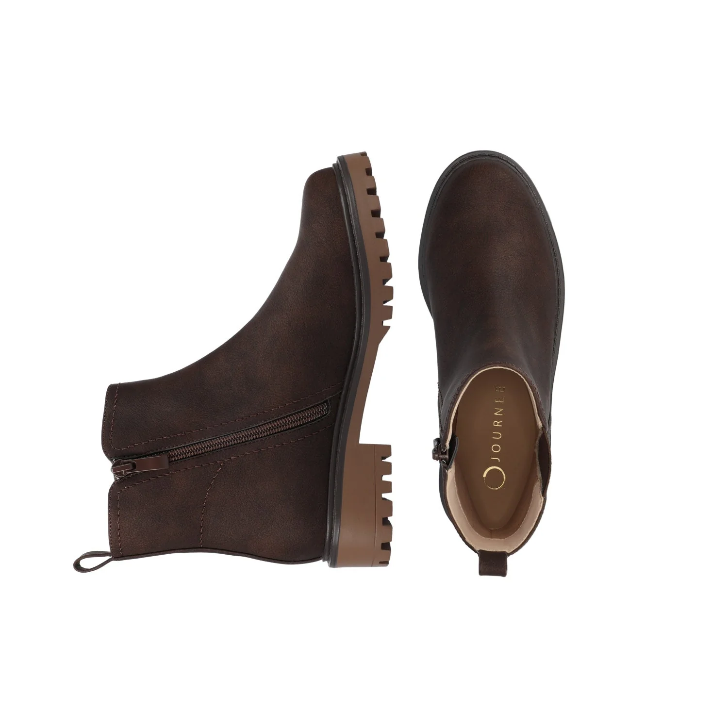 JUNNAH CHELSEA BOOTS - Vintage Chocolate - Image 3