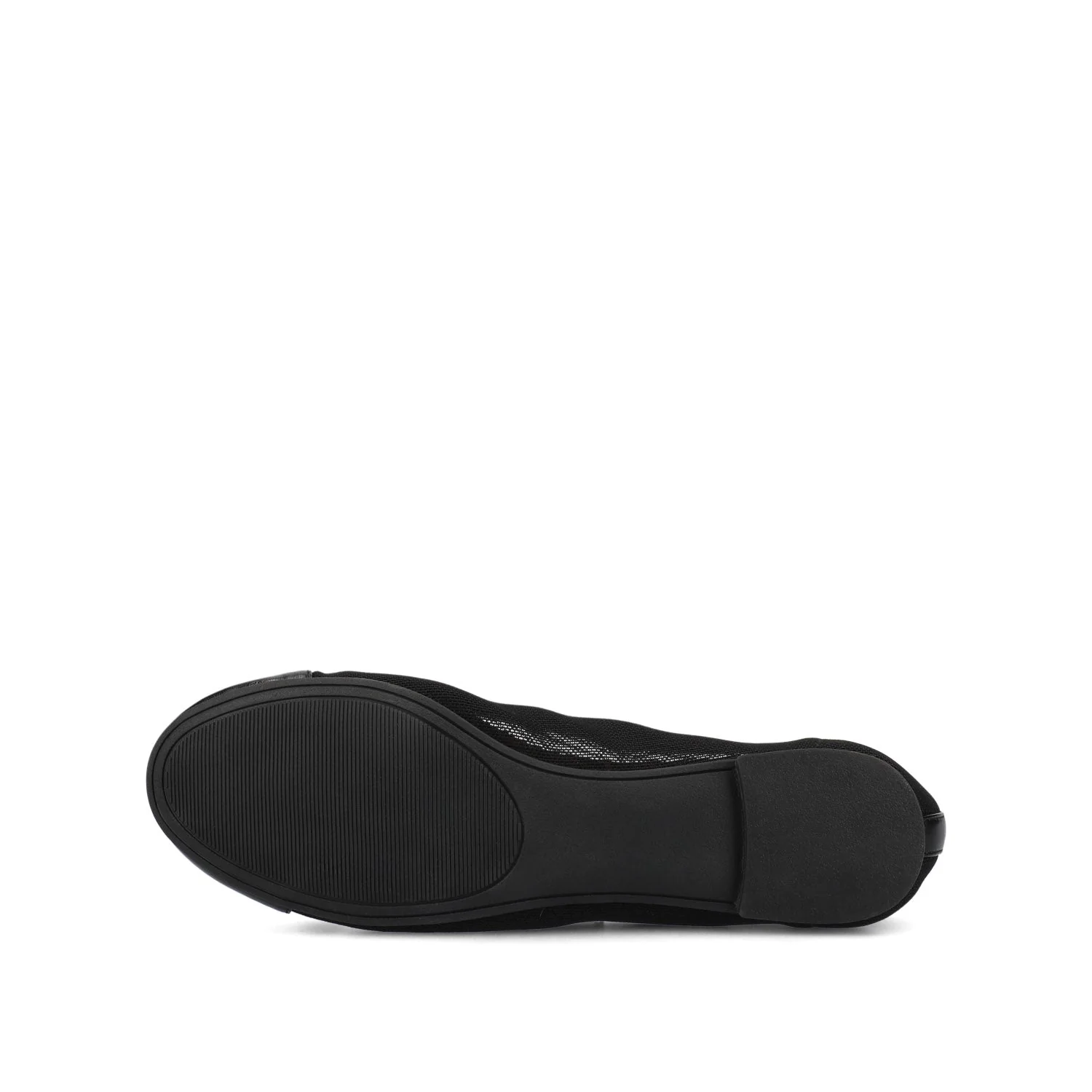 KAIAH CAPTOE BALLET FLATS IN WIDE - Black Mesh - Image 5