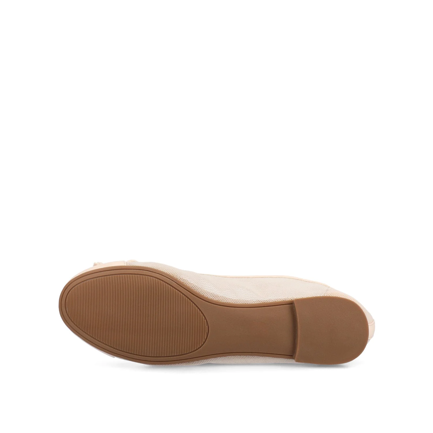 KAIAH CAPTOE BALLET FLATS IN WIDE - Blush Mesh - Image 5