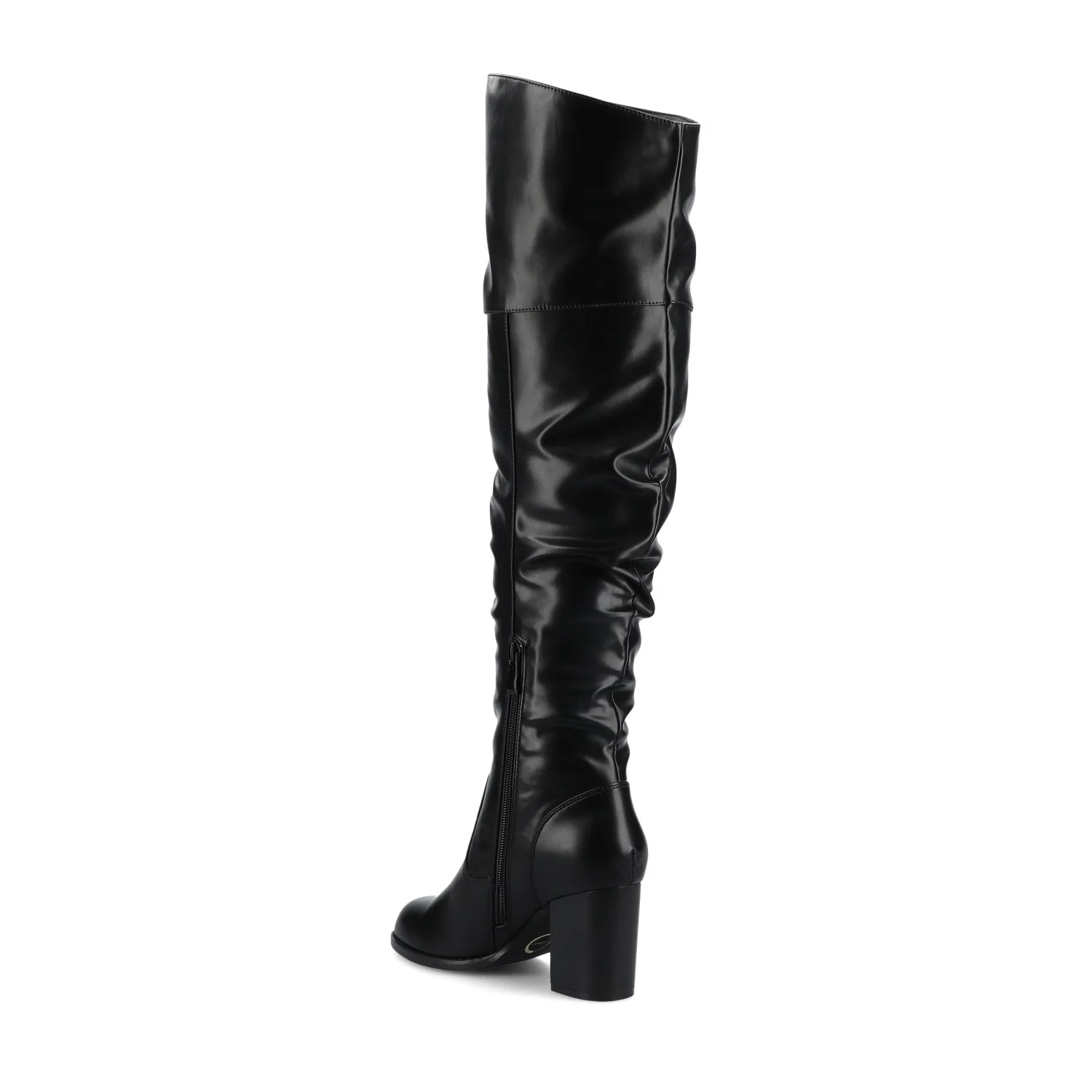 KAISON BOOTS IN WIDE WIDTH - Black PU - Image 3