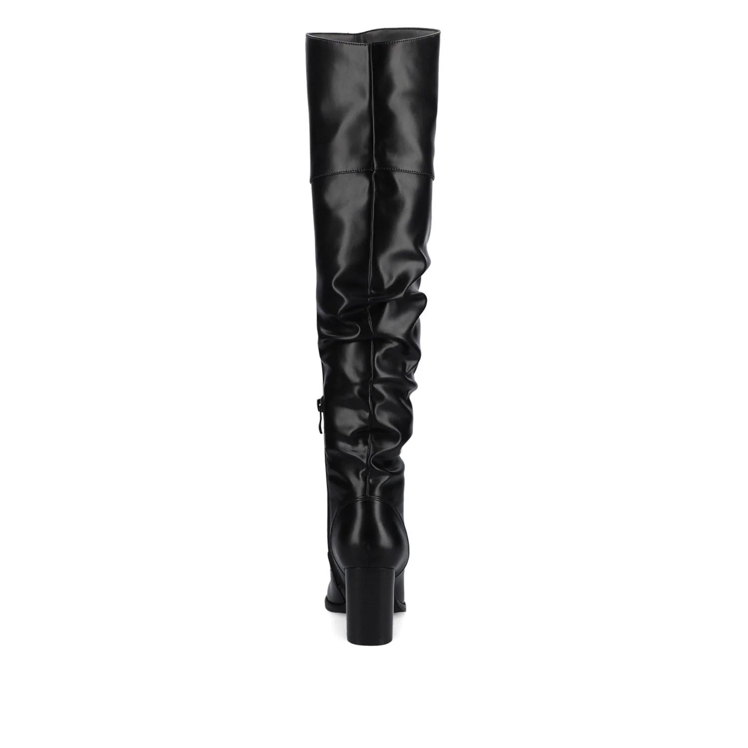 KAISON BOOTS IN WIDE WIDTH - Black PU - Image 6