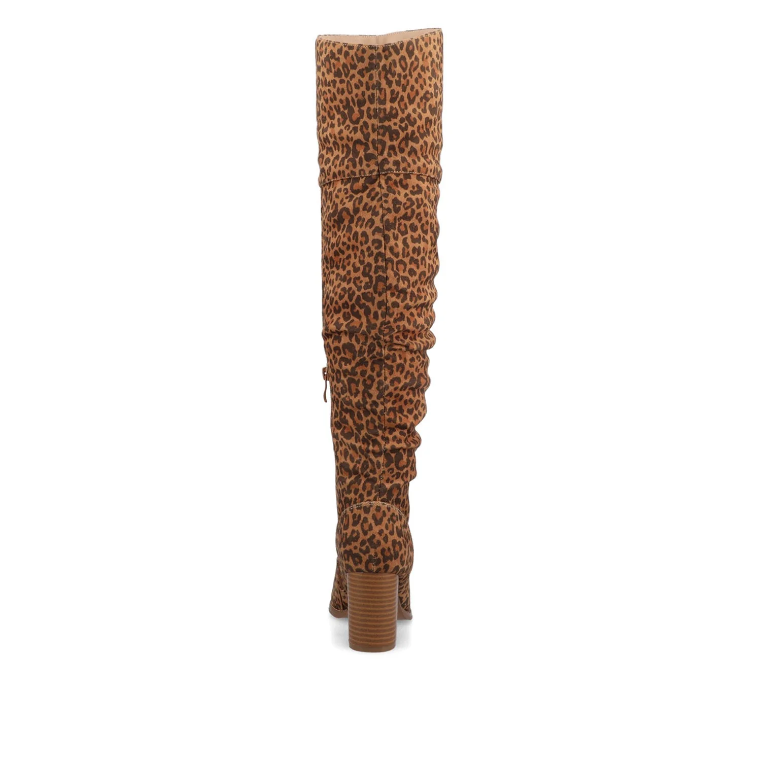 KAISON BOOTS IN WIDE WIDTH - Leopard Faux Suede - Image 6