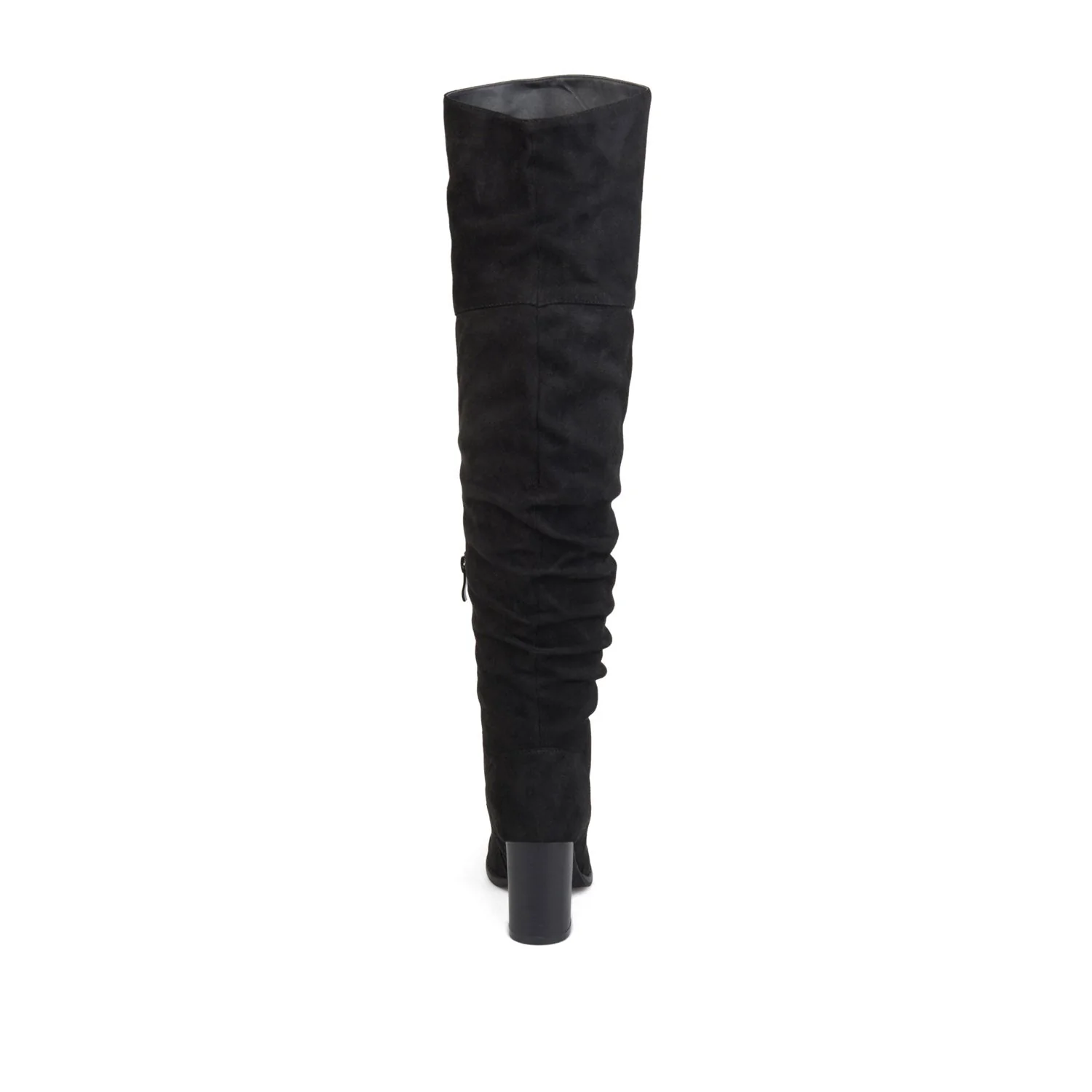 KAISON BOOTS IN WIDE WIDTH & X-WIDE CALF - Black Faux Suede - Image 7