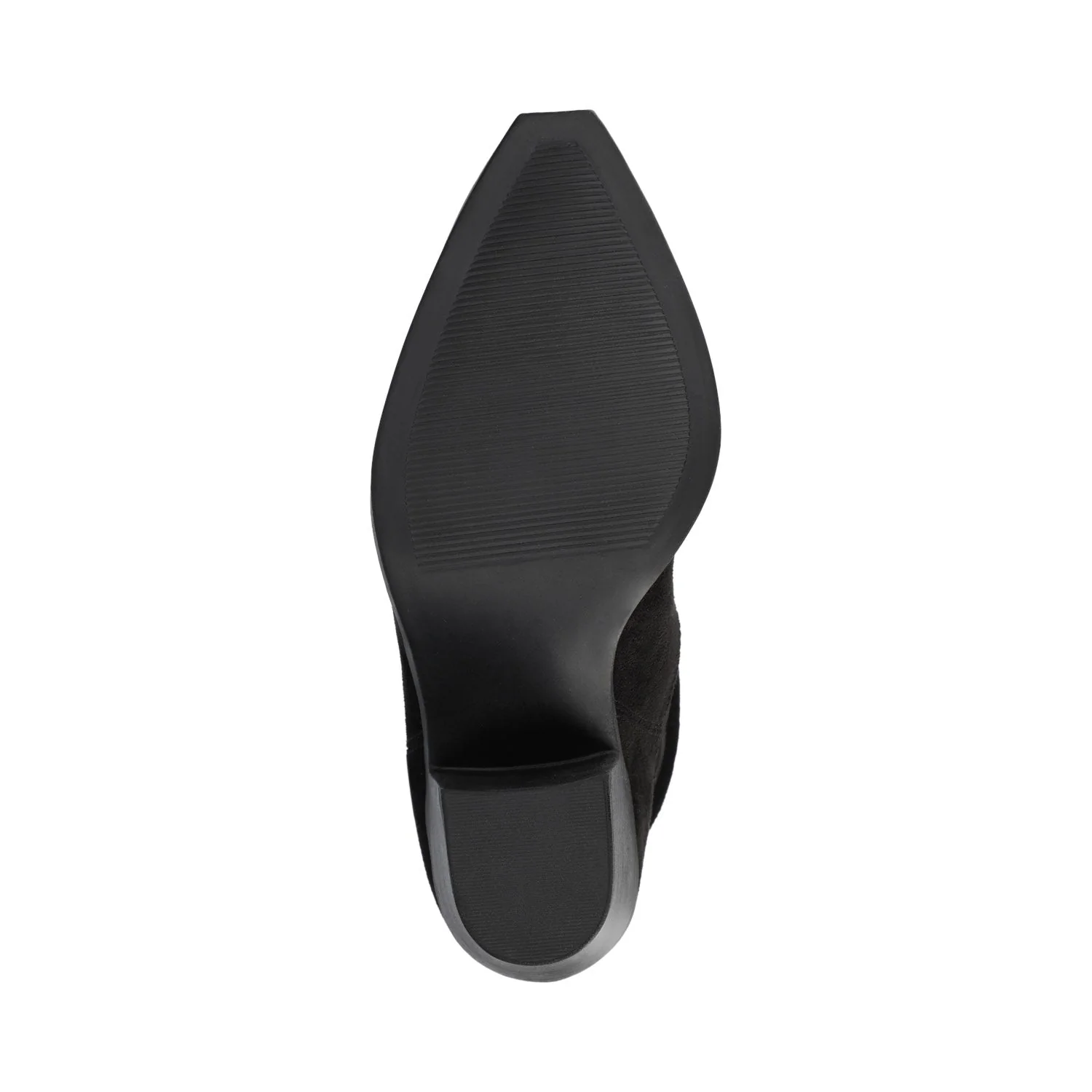 KALEAH KNEE HIGH SLOUCHY BOOT IN WIDE CALF - Black - Image 7