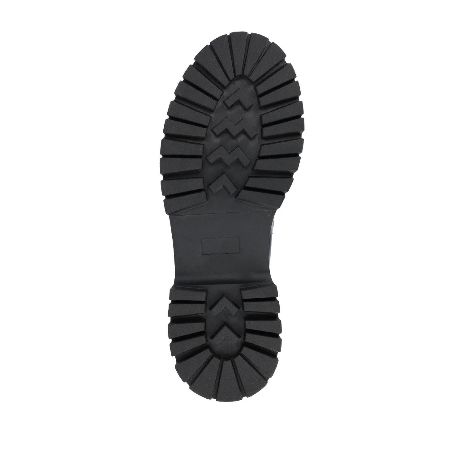KAMIE LUG SOLE MARY JANE FLATS - Black Patent - Image 7