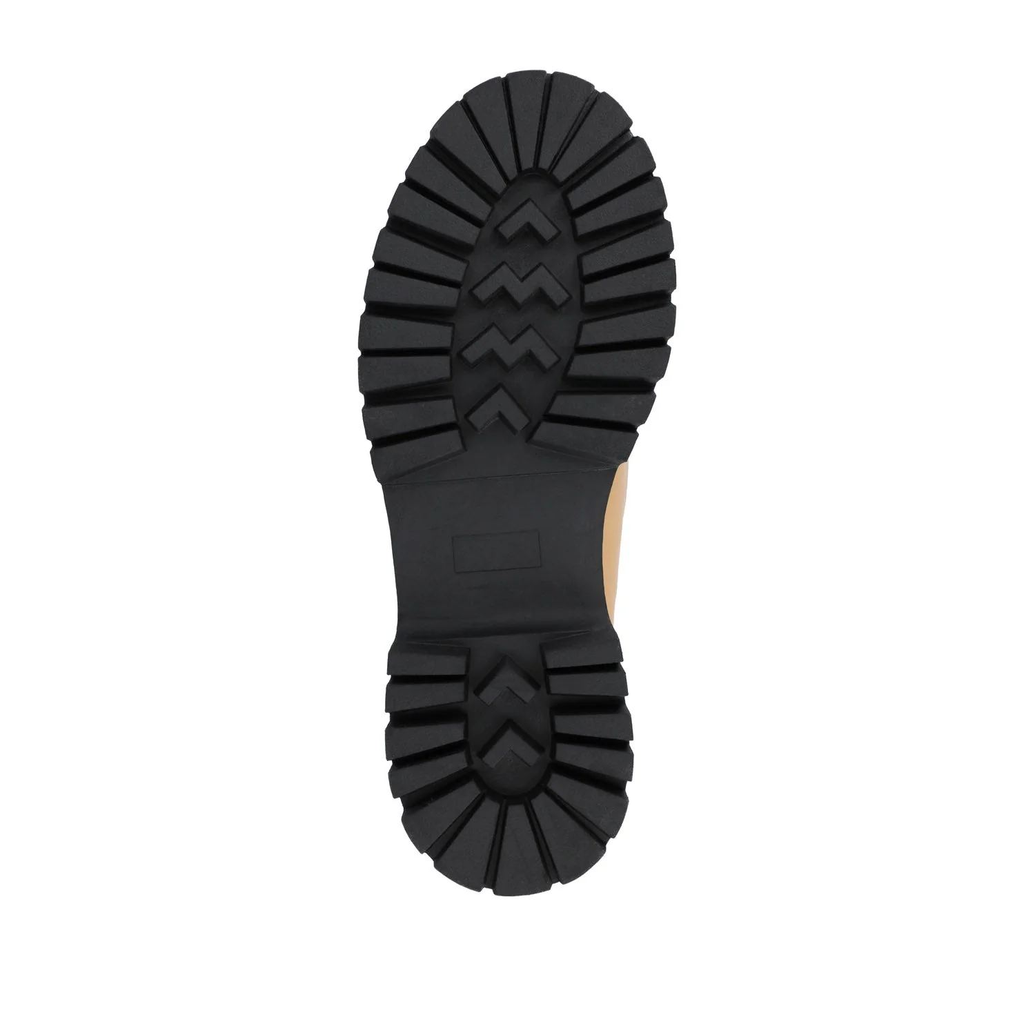 KAMIE LUG SOLE MARY JANE FLATS - Tan PU - Image 8