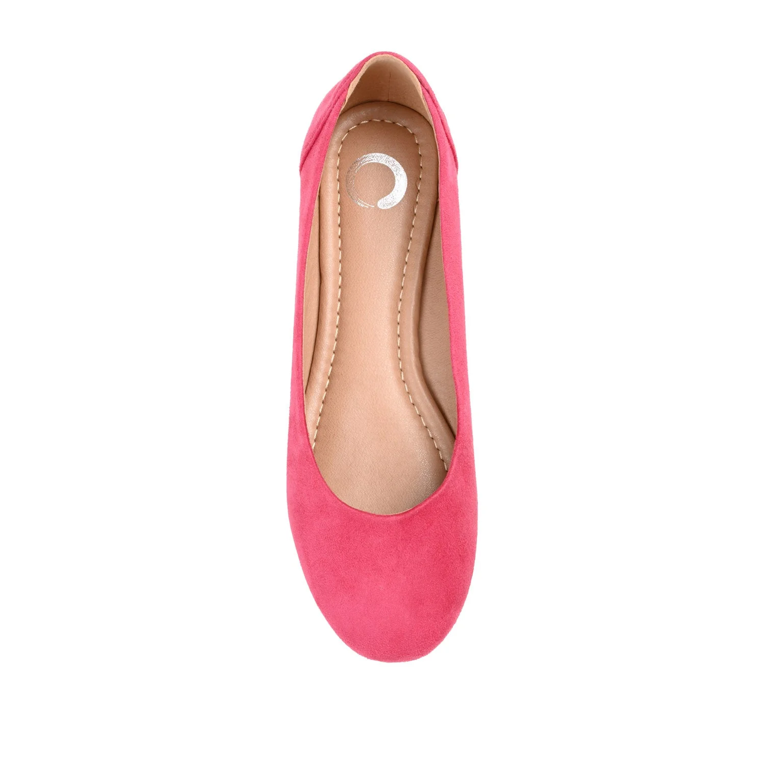 KAVN BALLET FLATS IN FAUX SUEDE - Fuchsia - Image 6