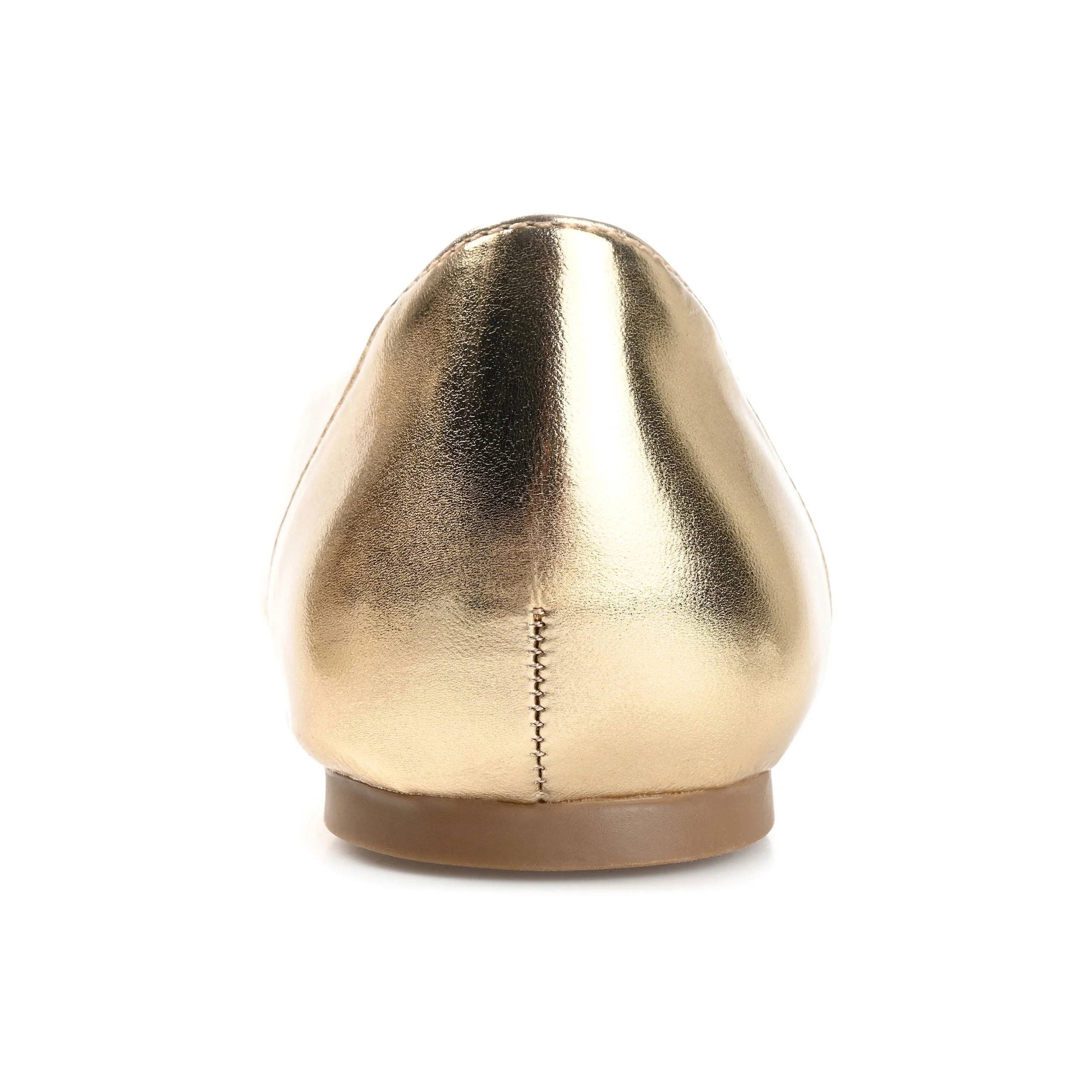KAVN BALLET FLATS IN VEGAN LEATHER - Gold PU - Image 7