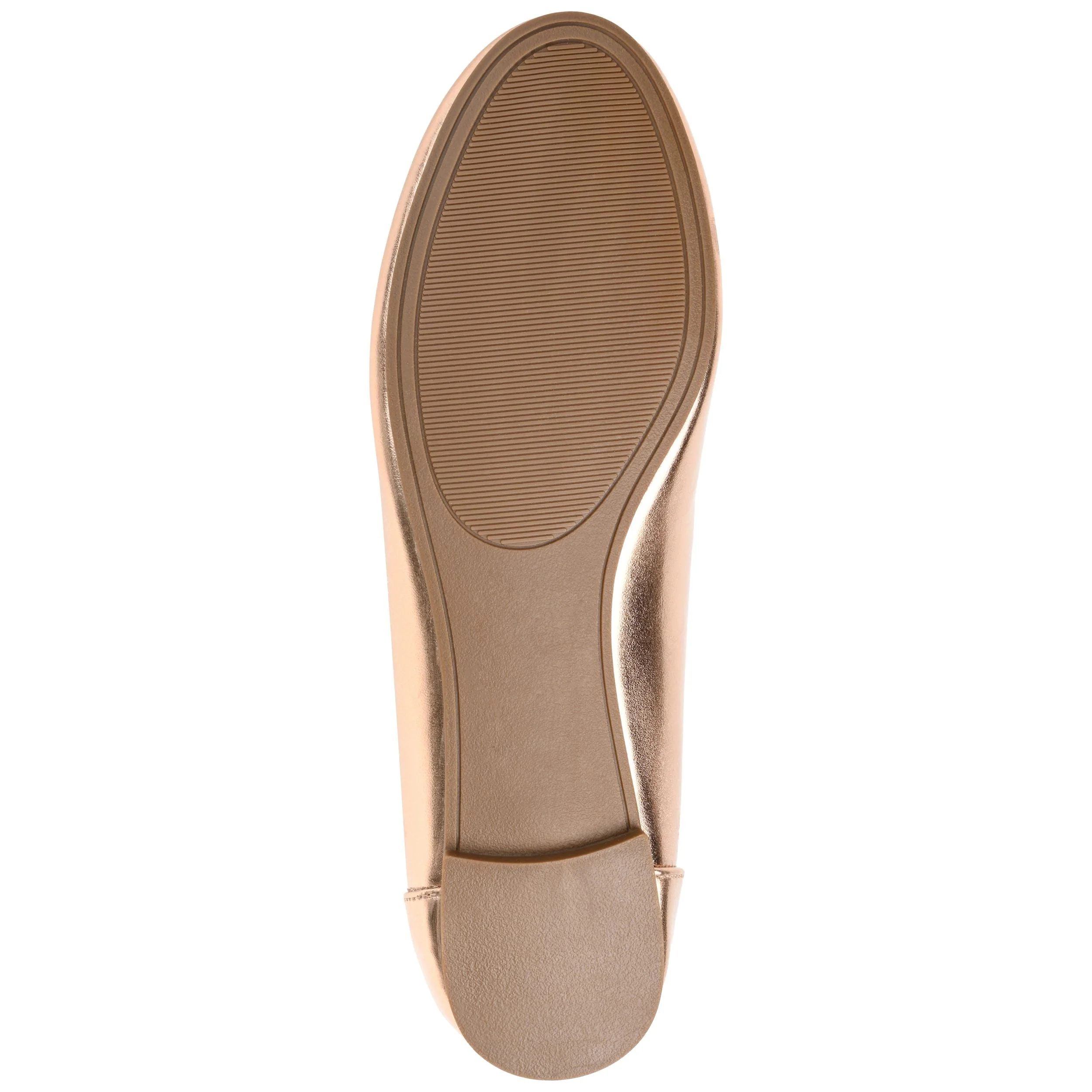KAVN BALLET FLATS IN VEGAN LEATHER - Rose Gold PU - Image 8