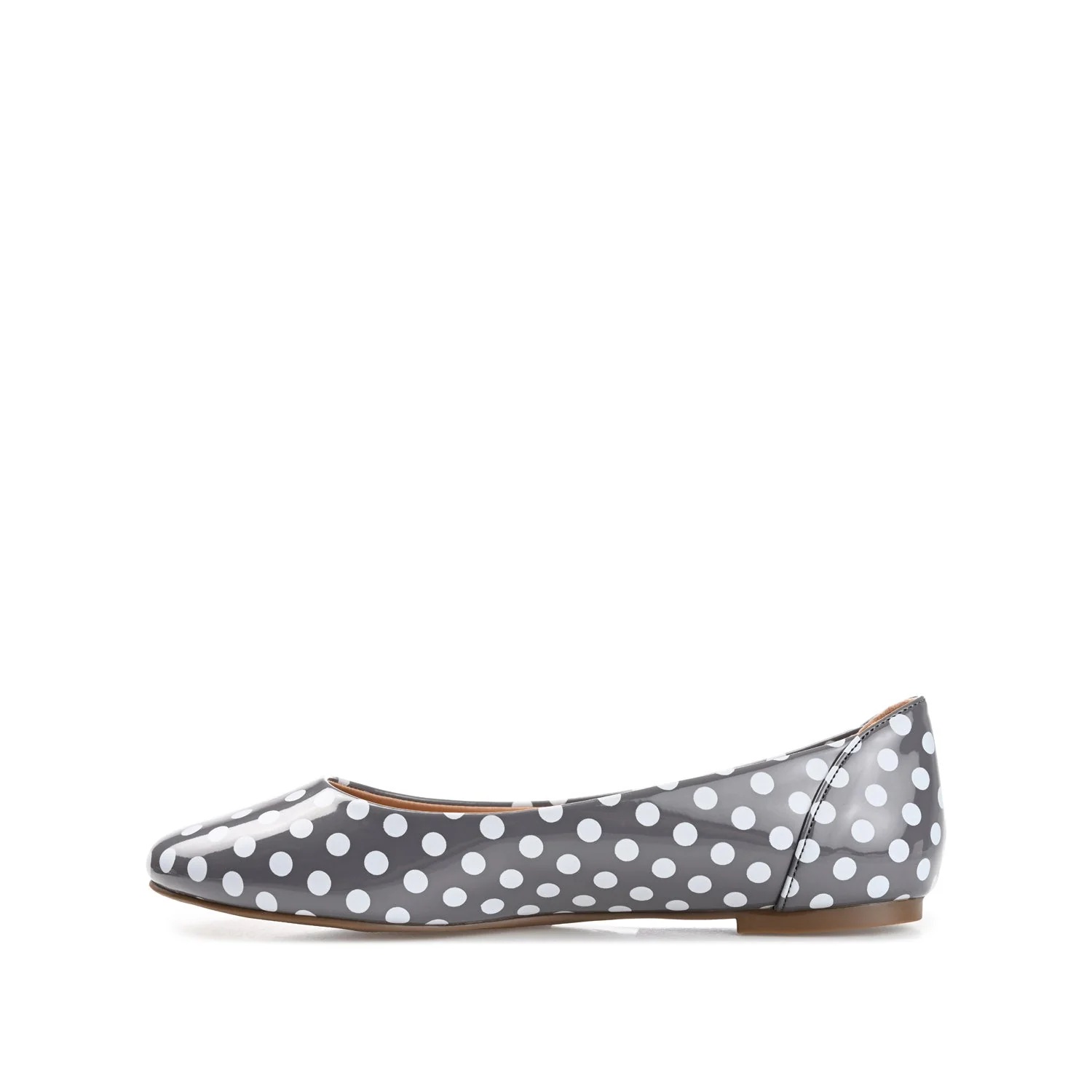KAVN PATTERNED FLATS IN WIDE - Grey Dot - Image 4