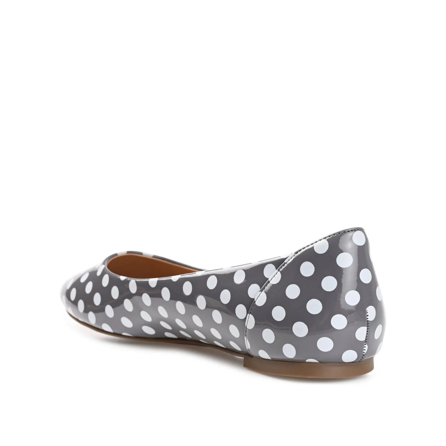 KAVN PATTERNED FLATS IN WIDE - Grey Dot - Image 5