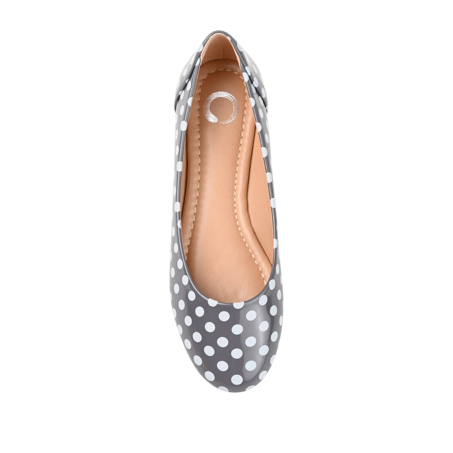 KAVN PATTERNED FLATS IN WIDE - Grey Dot - Image 7