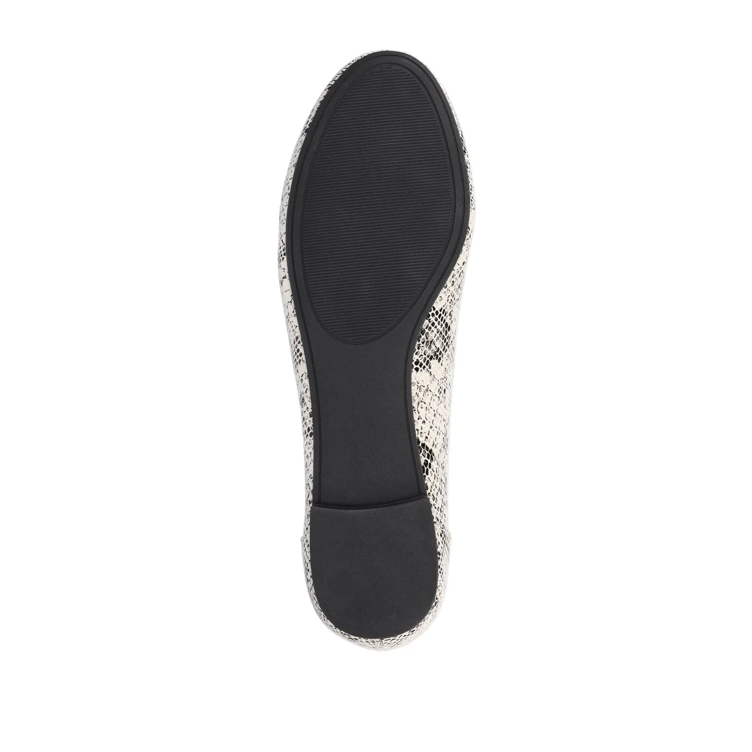 KAVN PATTERNED FLATS IN WIDE - White Snake - Image 8