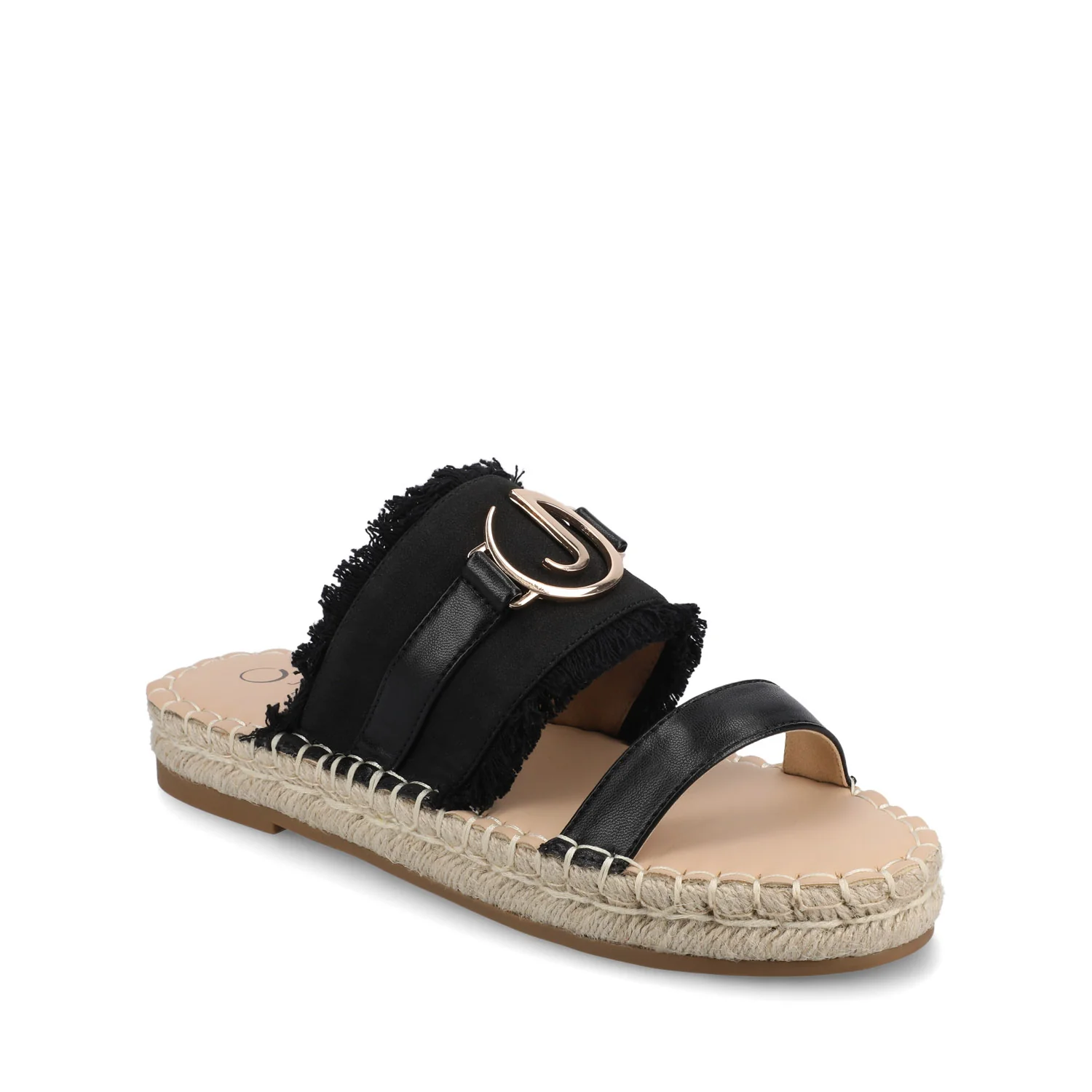 KEELEE ESPADRILLE SANDALS - Black - Image 3