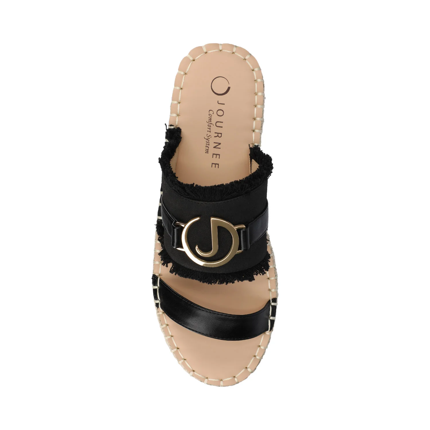 KEELEE ESPADRILLE SANDALS - Black - Image 5