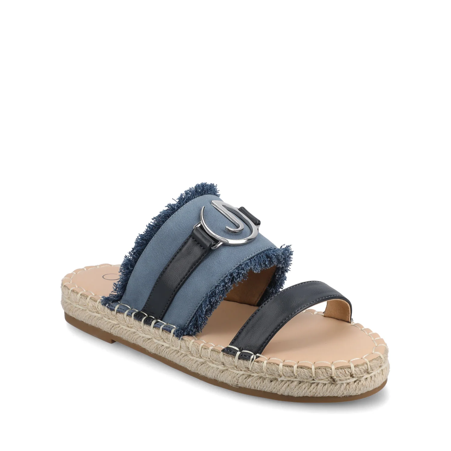 KEELEE ESPADRILLE SANDALS - Navy - Image 3