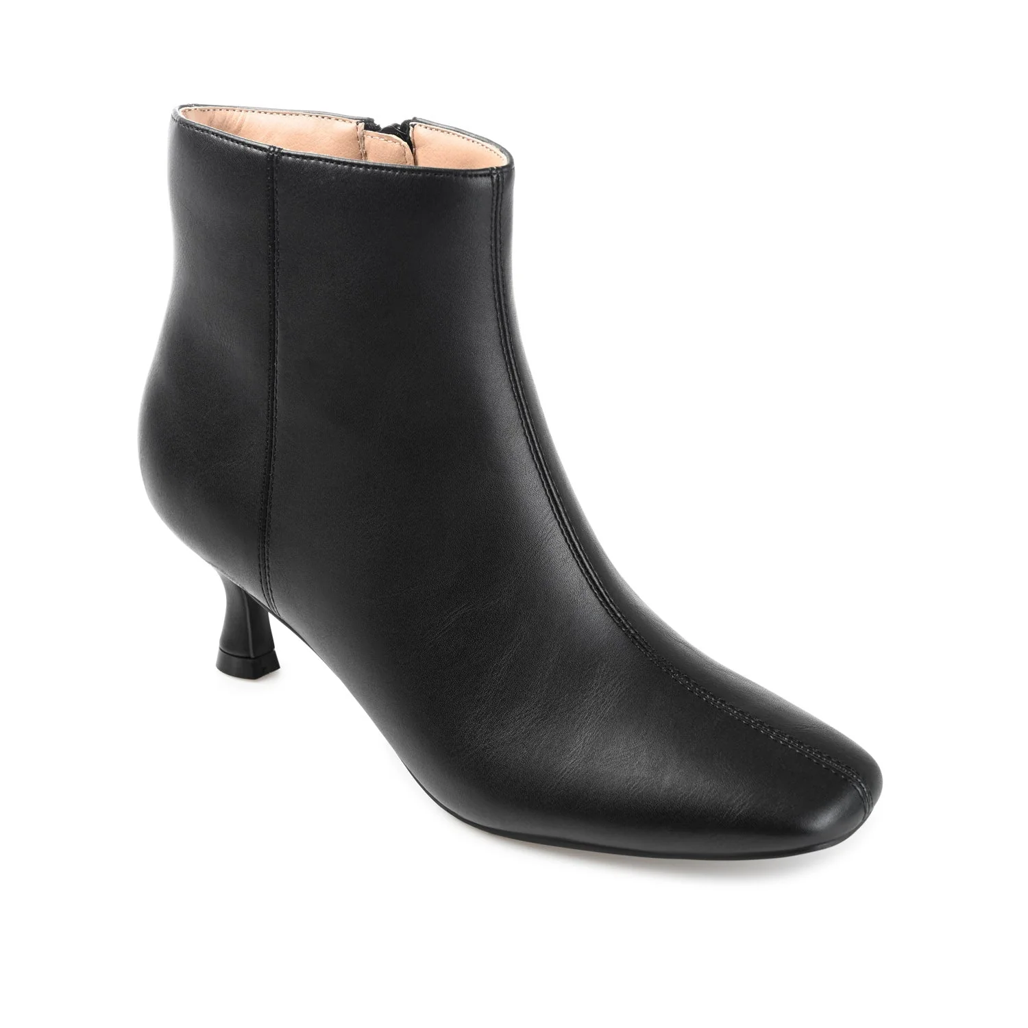 KELSSA POINTED TOE BOOTIES IN WIDE - Black - Image 2