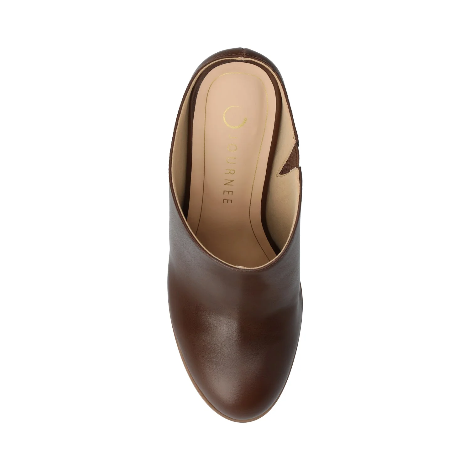 KENDRA HEELED PUMPS - Chocolate - Image 4