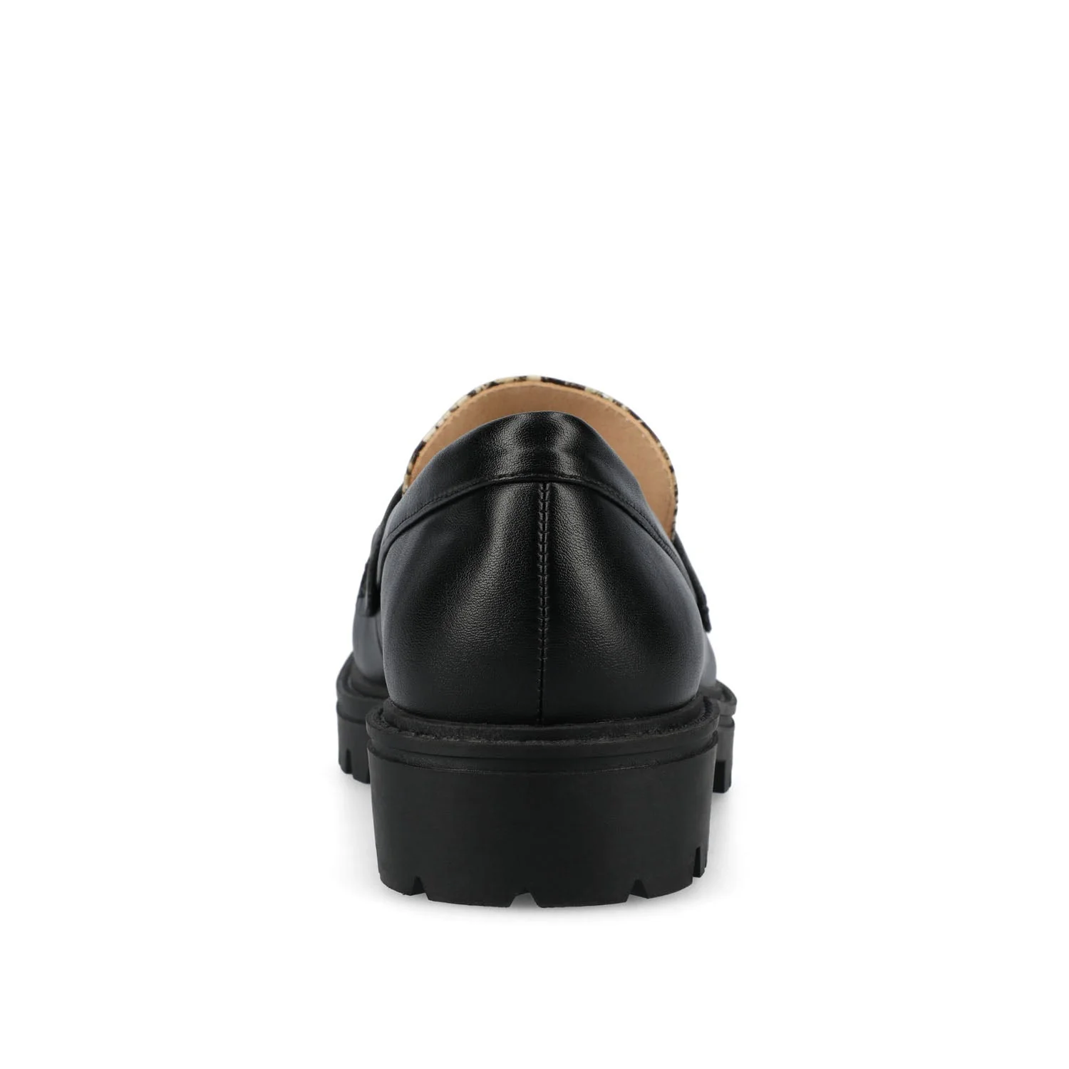 KENLY LOAFER FLATS IN SNAKE - Tan Snake - Image 8