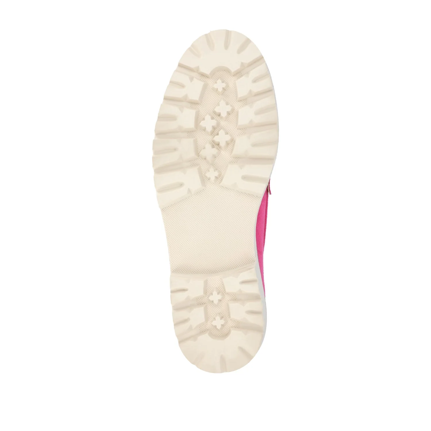 KENLY LOAFER FLATS IN FAUX SUEDE - Pink Faux Suede - Image 9