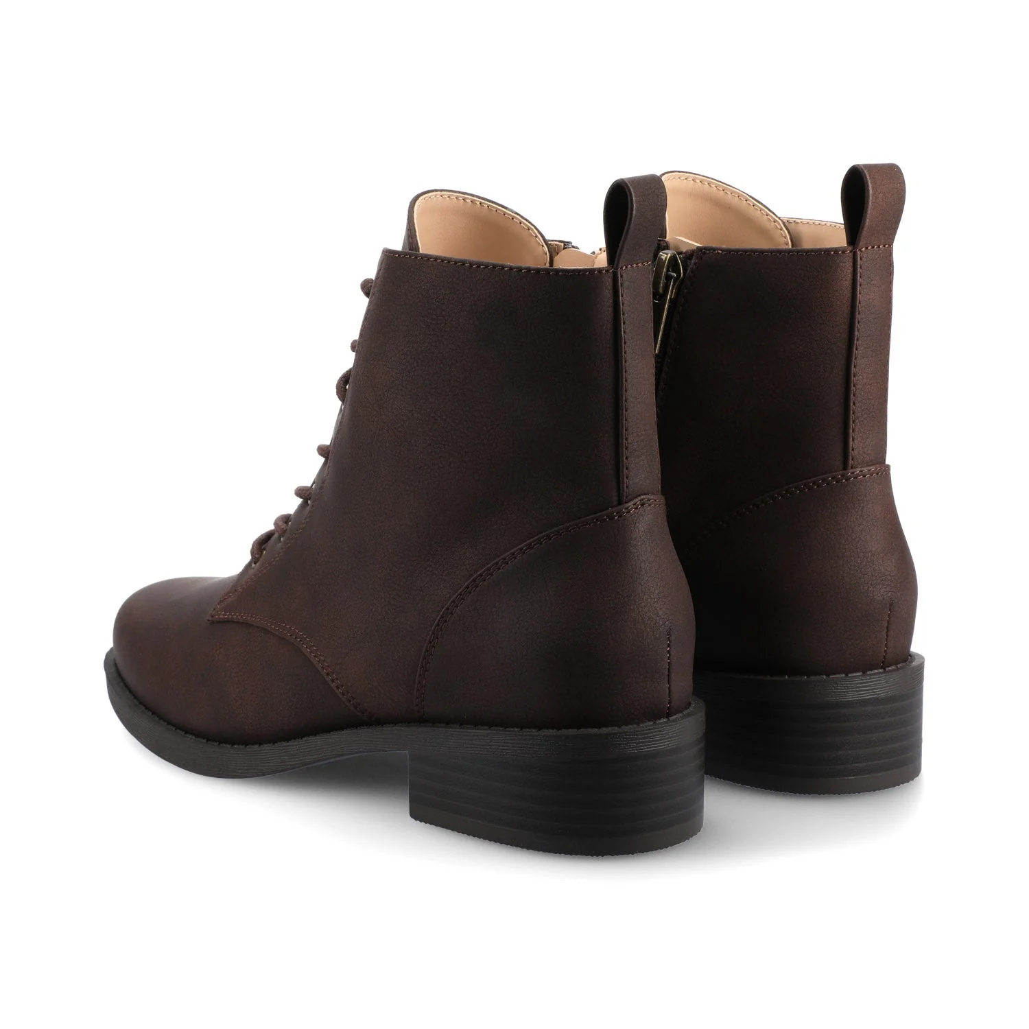 KODAH ANKLE BOOTS IN WIDE - Vintage Chocolate - Image 3