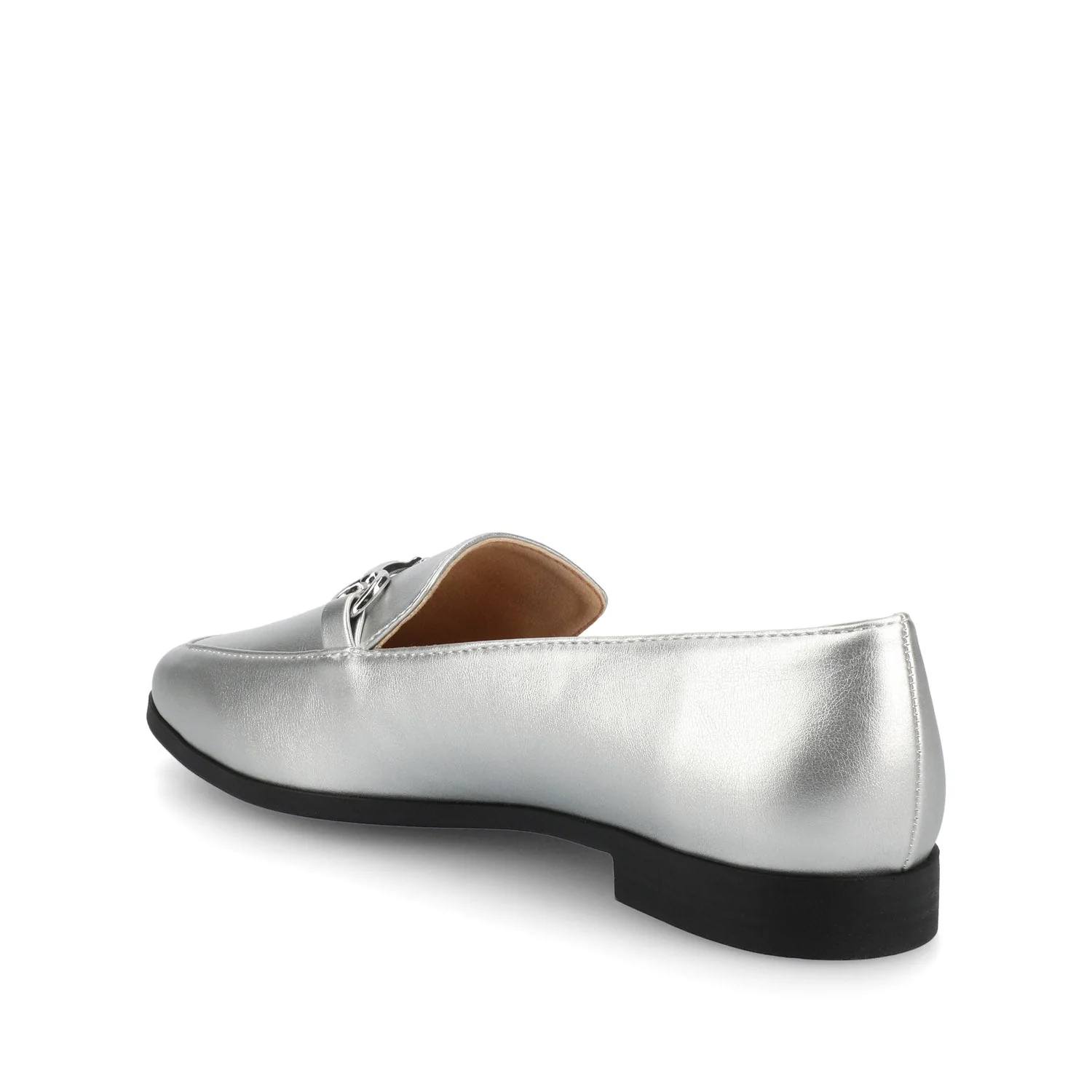 LACIE SLIP ON LOAFERS - Silver - Image 5
